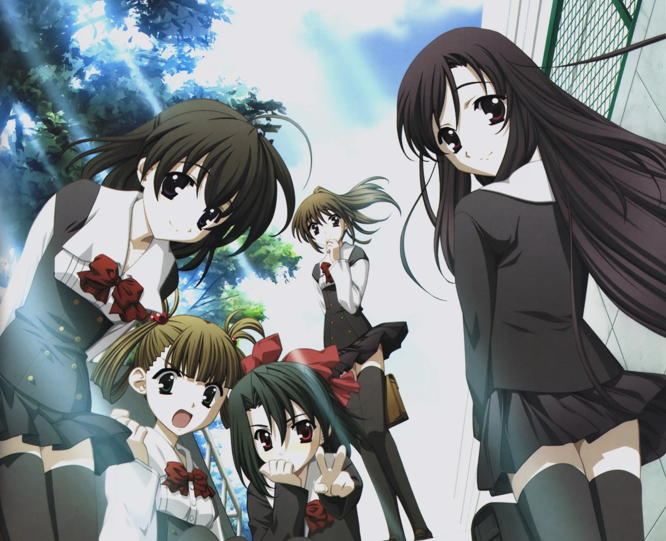 School Days Anime Girls HD Wallpaper