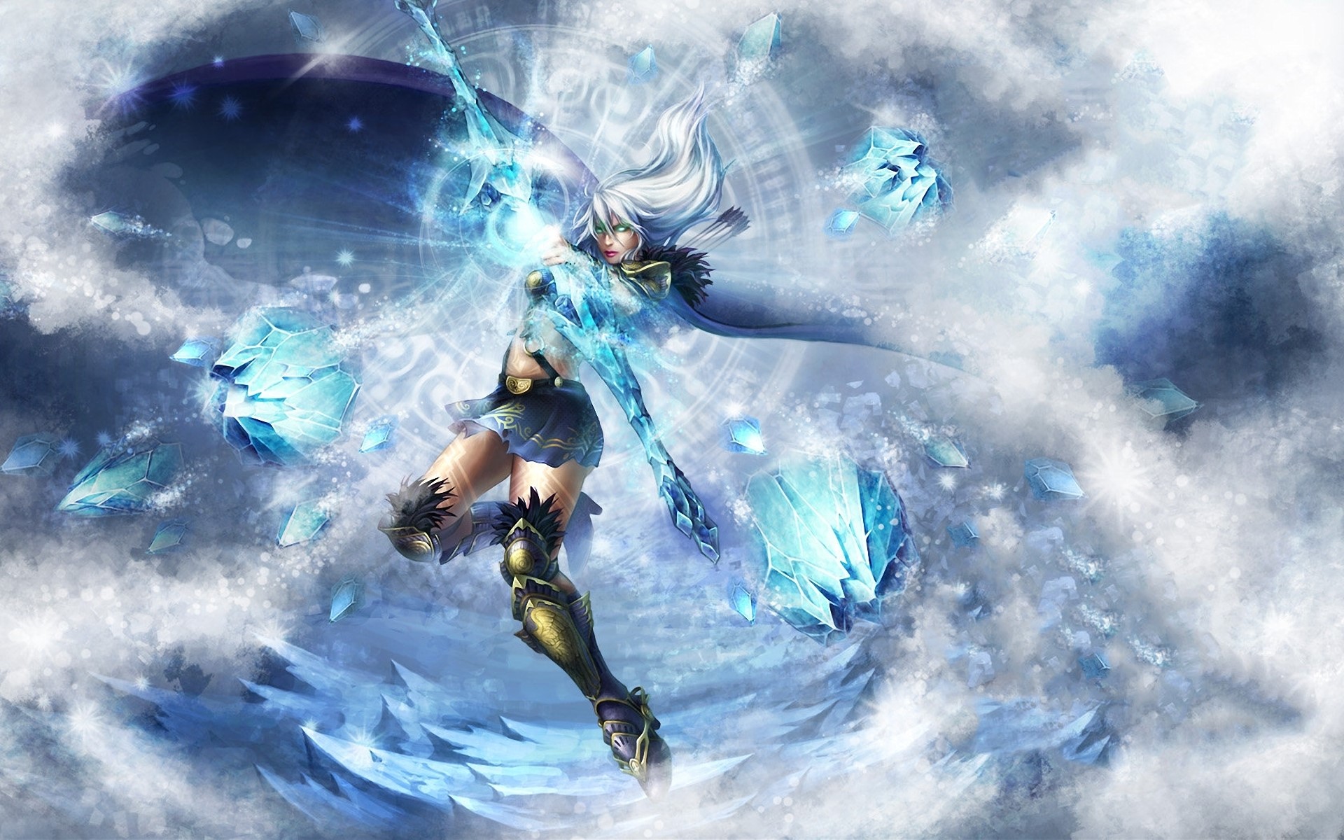 Sejuani from League of Legends HD Wallpaper