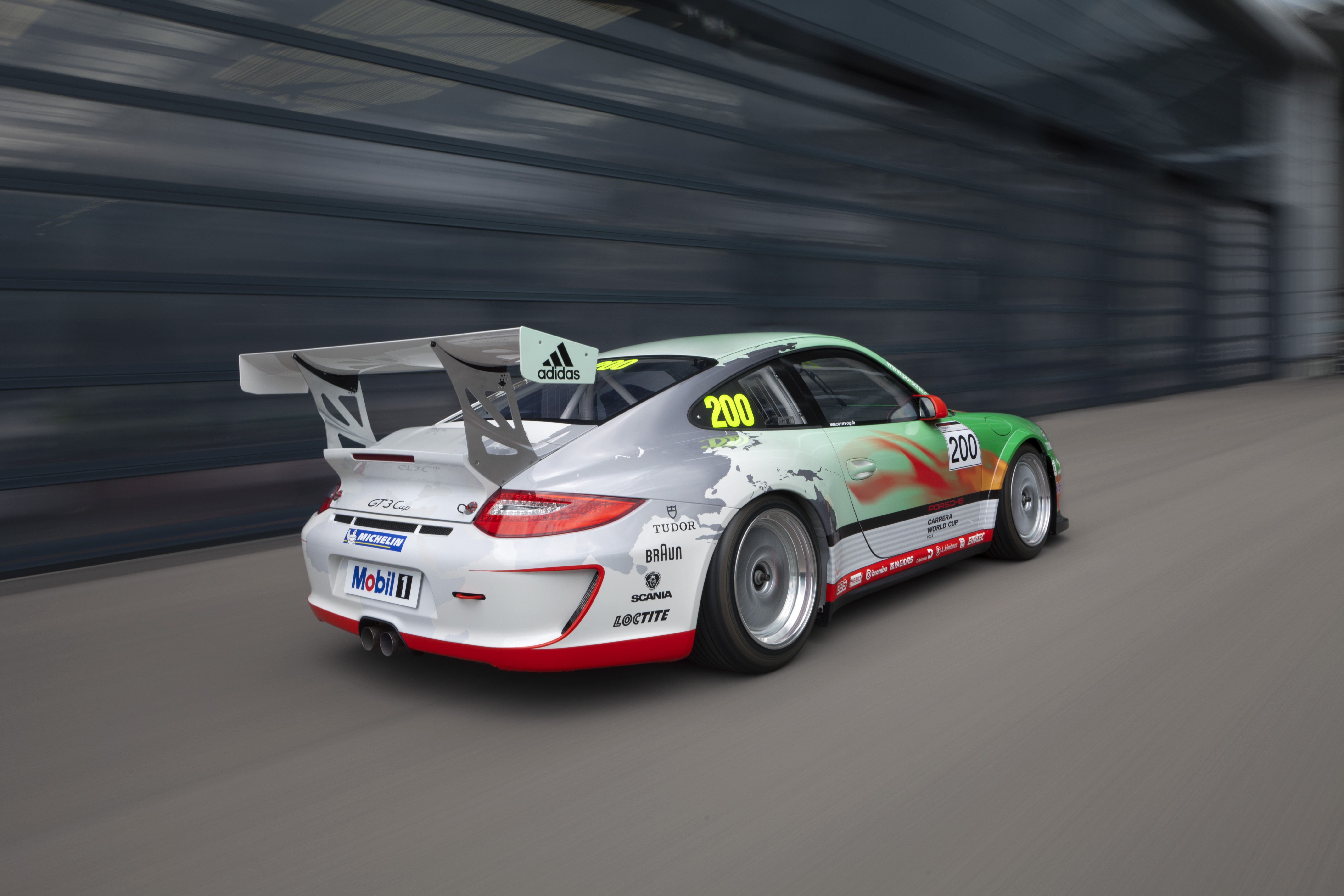 Porsche 911 GT3 R 200 Race Car HD Wallpaper