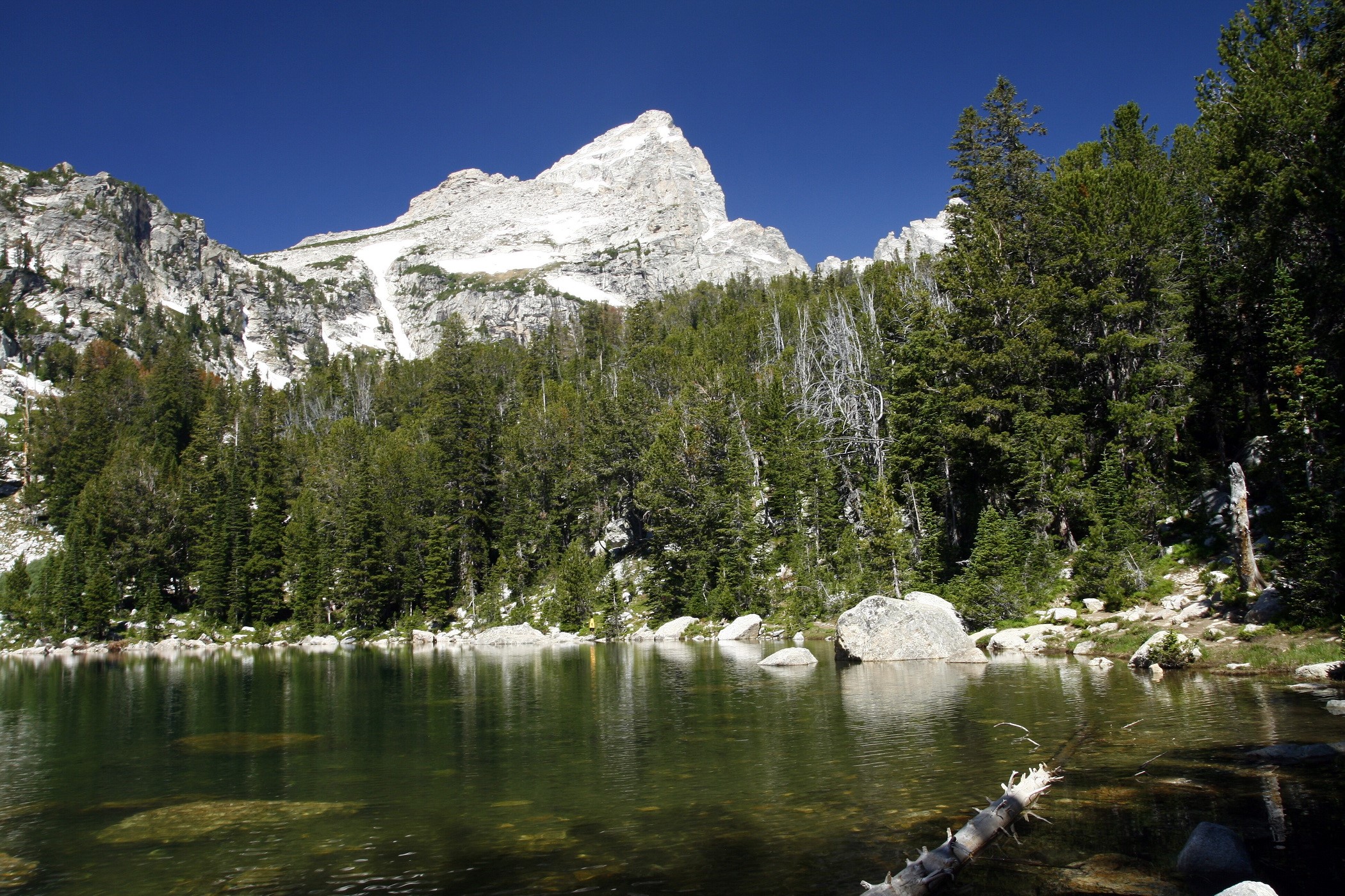 Surprise Lake in Grand Teton National Park, Wyoming HD Wallpaper