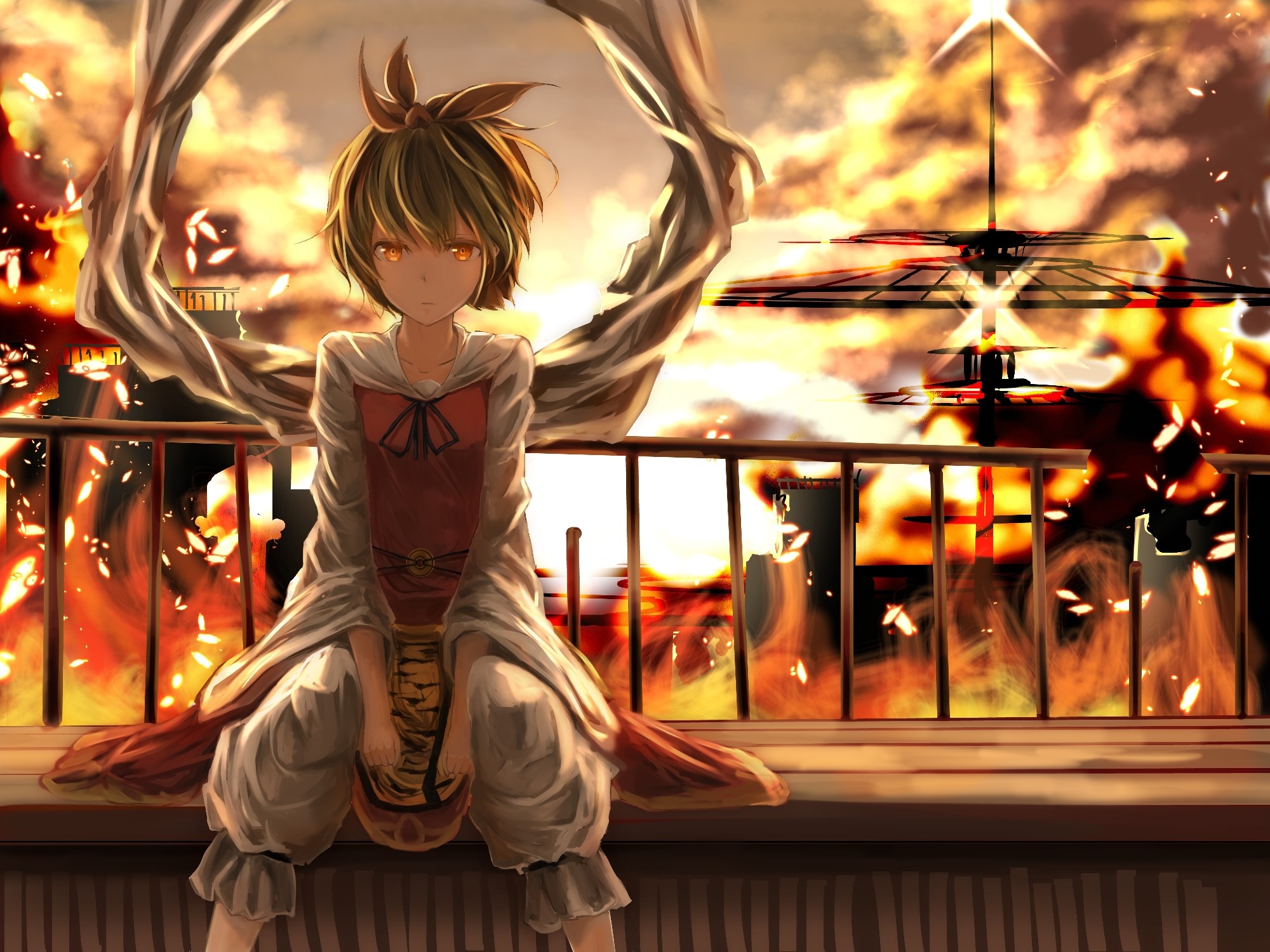 Toramaru Shou from Touhou Collection HD Wallpaper