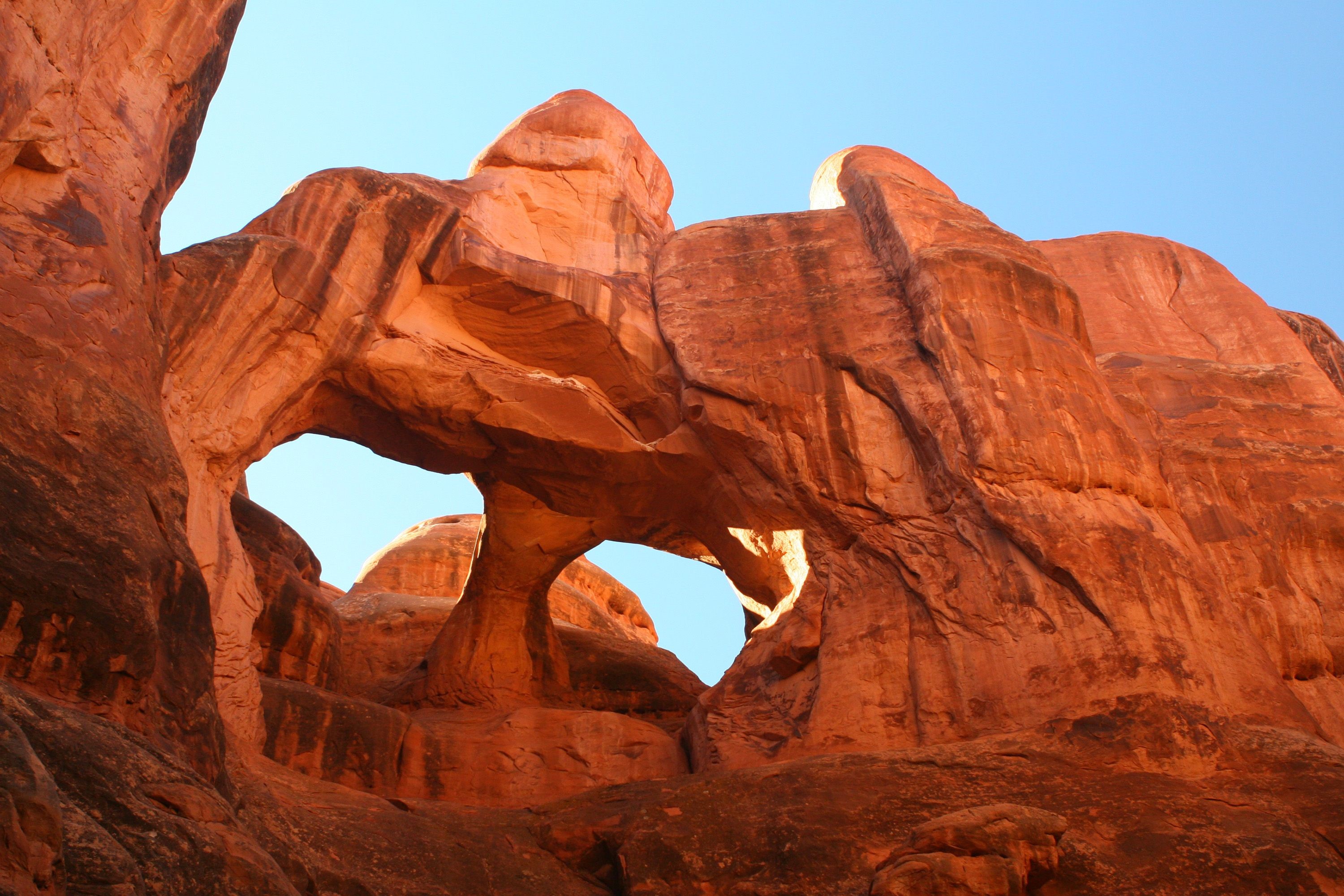 Double Arch in Arches National Park, Utah HD Wallpaper