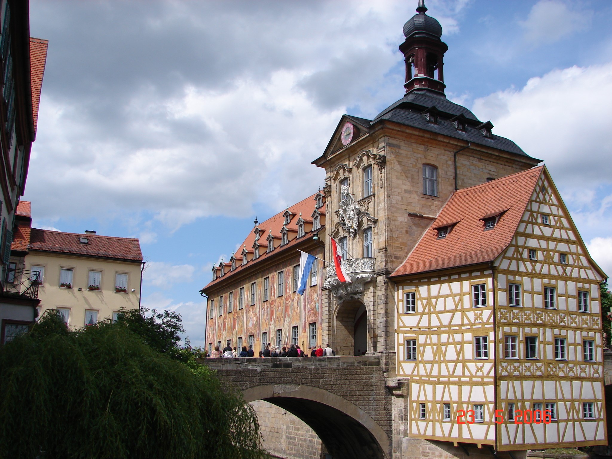 Altes Rathaus in Bamberg, Germany HD Wallpaper