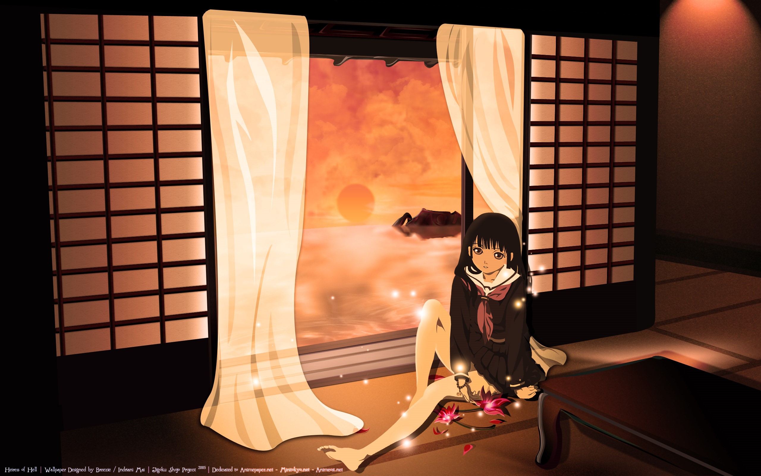 Enma Ai from Jigoku Shoujo HD Wallpaper
