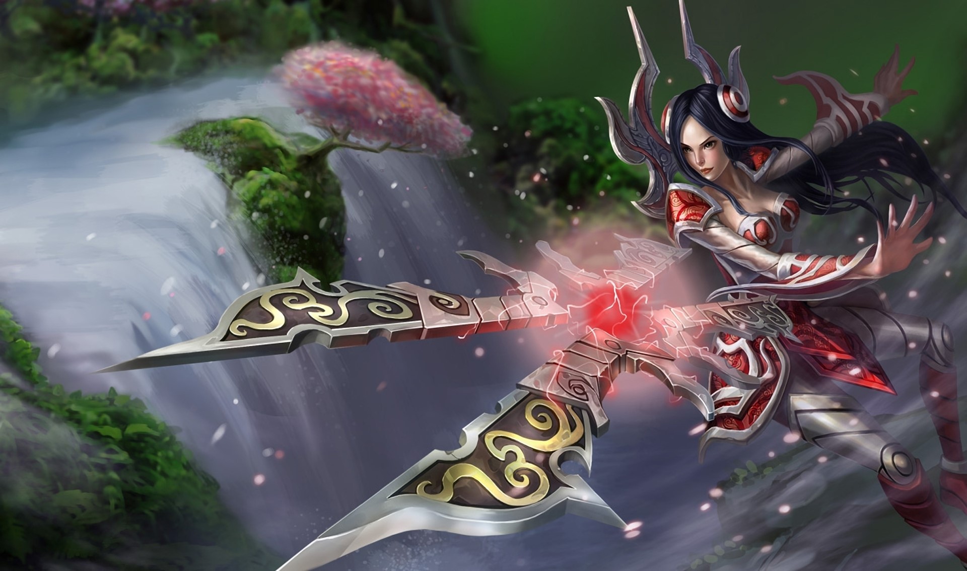 Irelia from League of Legends HD Wallpaper