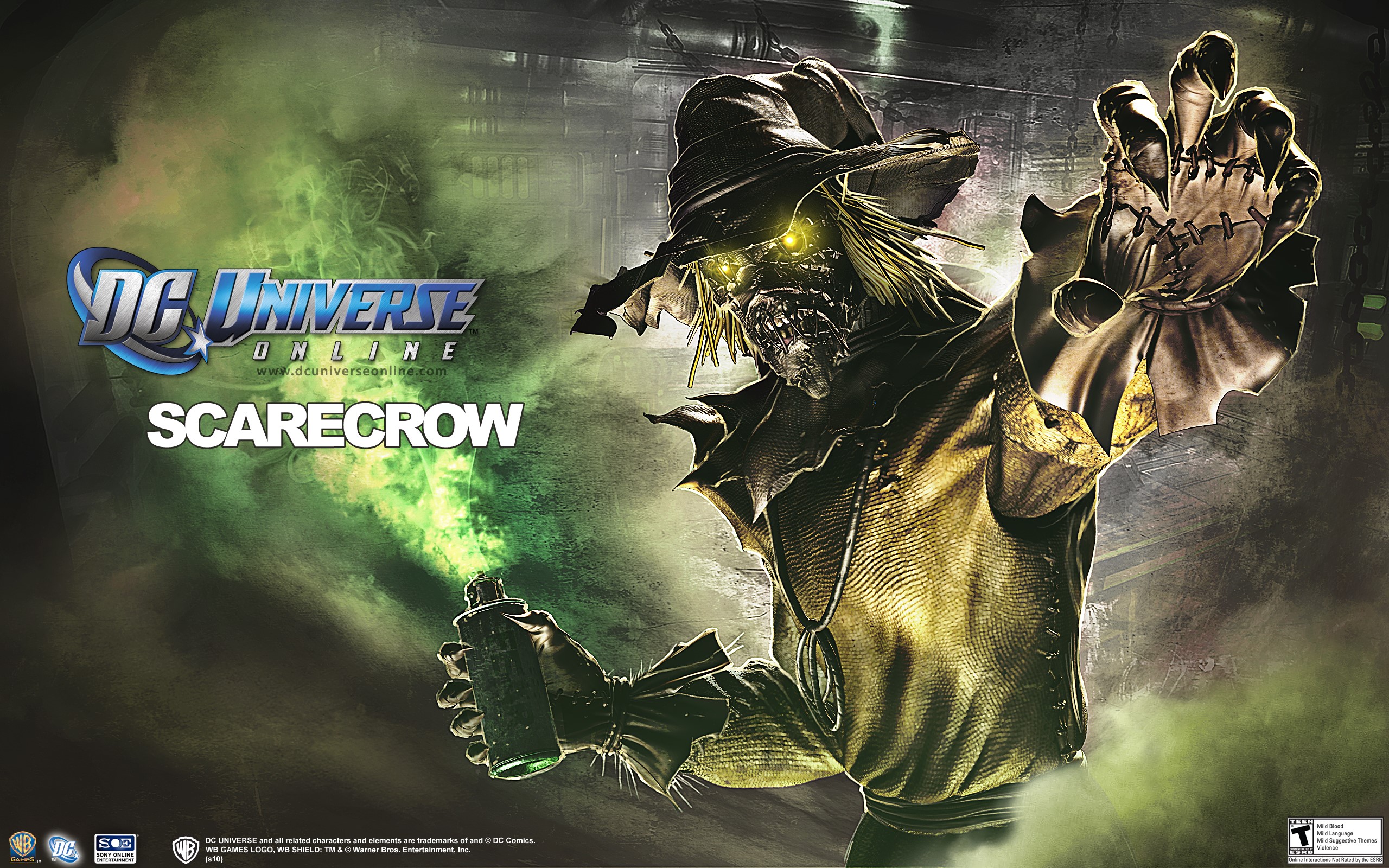 Scarecrow from DC Universe Online HD Wallpaper
