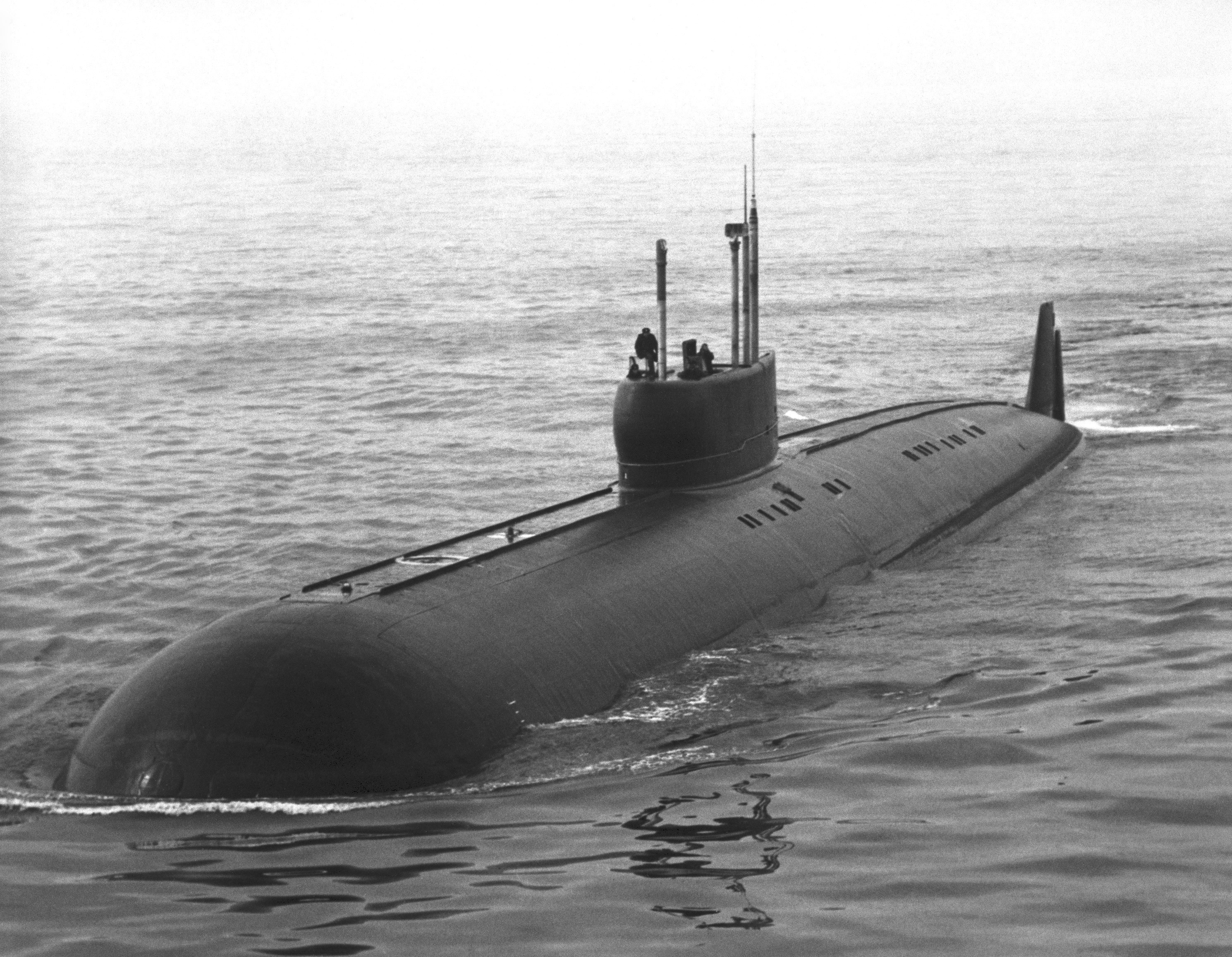Submarine on the water HD Wallpaper