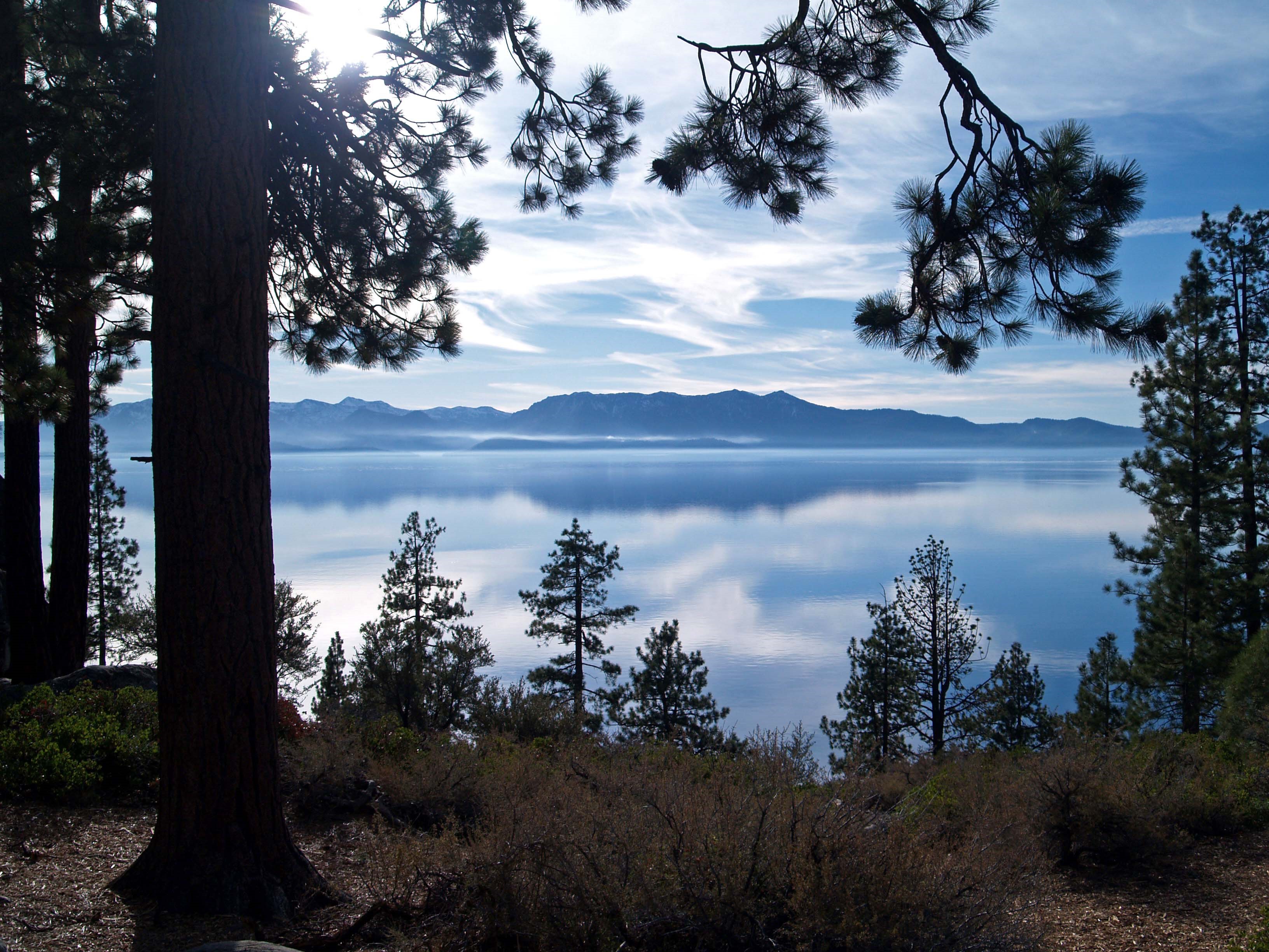 Lake Tahoe and Sand Harbor State Park HD Wallpaper