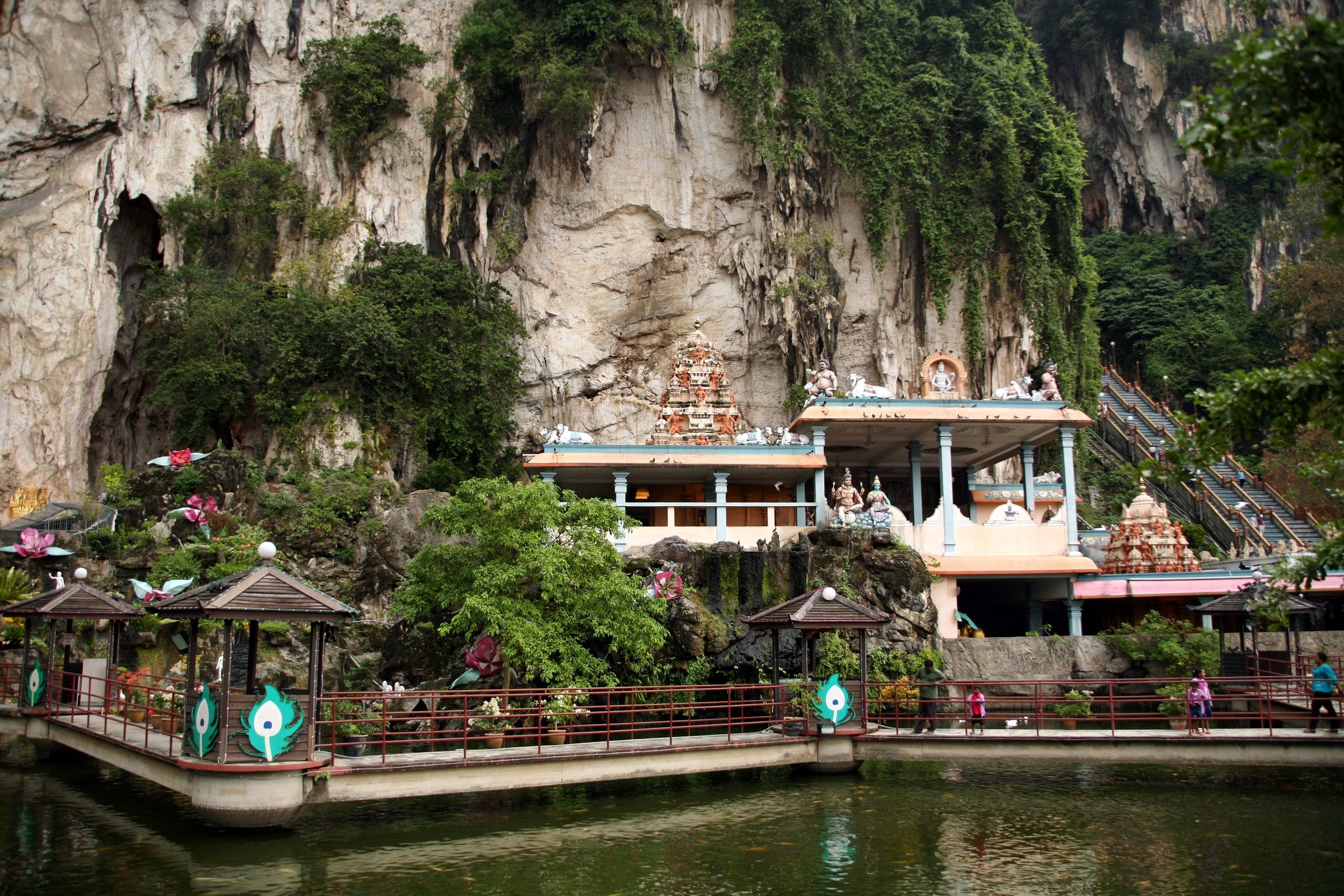 Batu Caves Hindu Temple in Malaysia HD Wallpaper