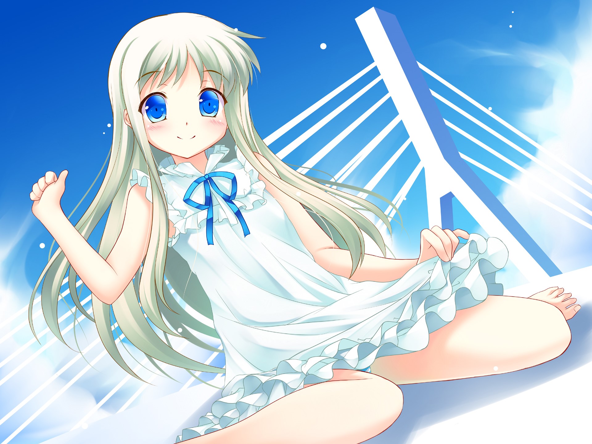 Menma from Anohana: The Flower We Saw That Day HD Wallpaper