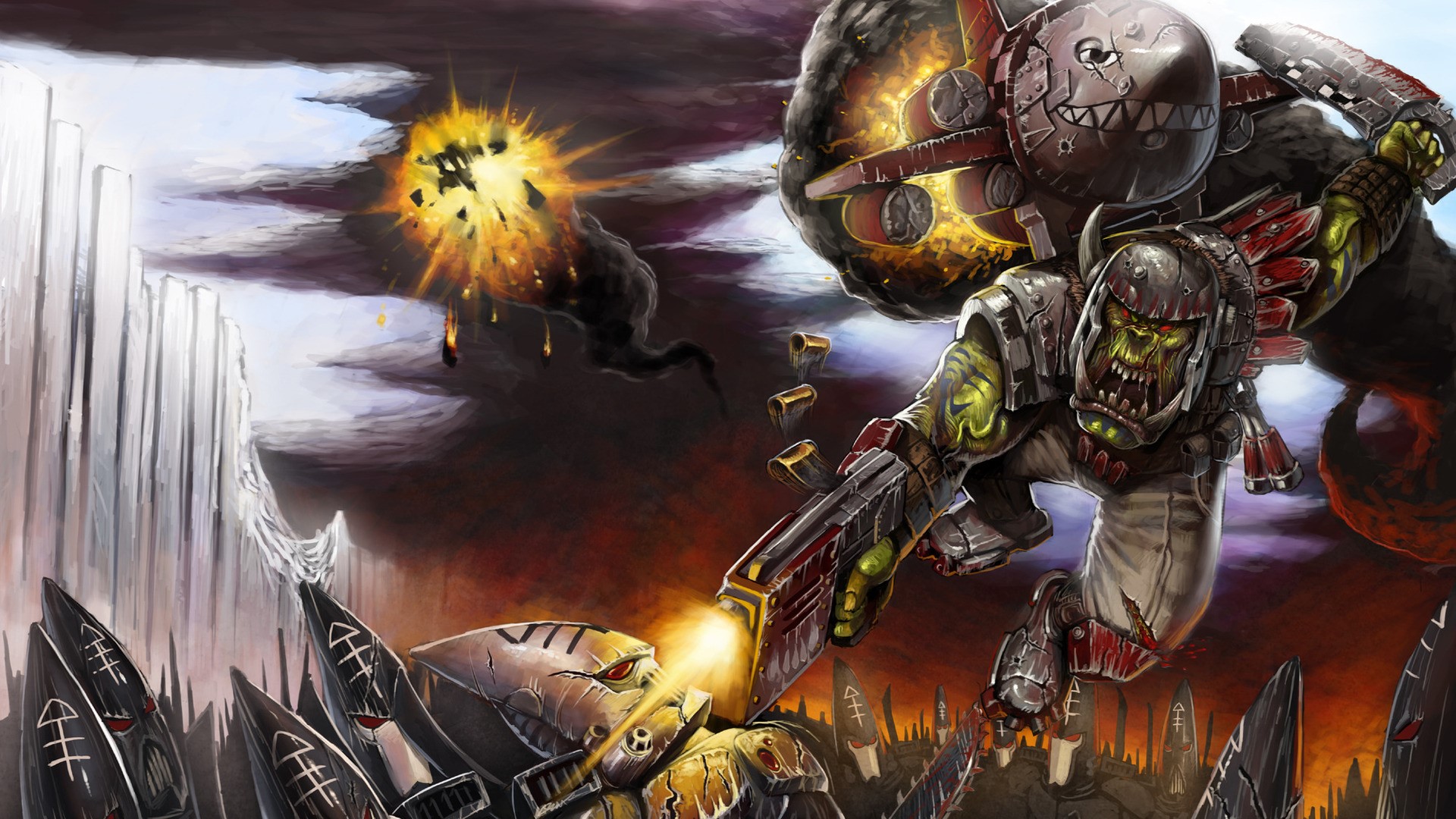 Warhammer 40000 HD Wallpaper