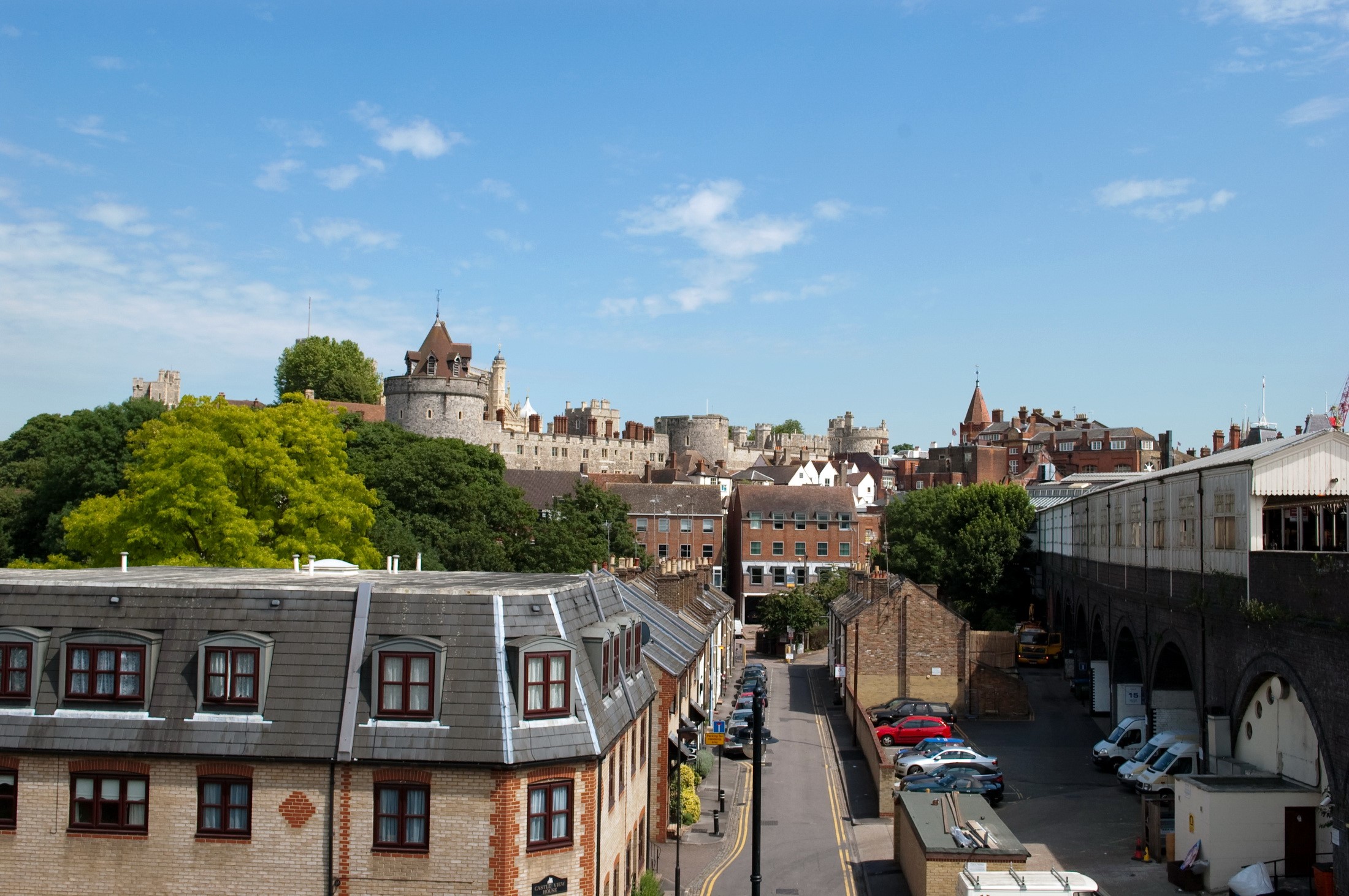 Windsor Castle and town, United Kingdom HD Wallpaper