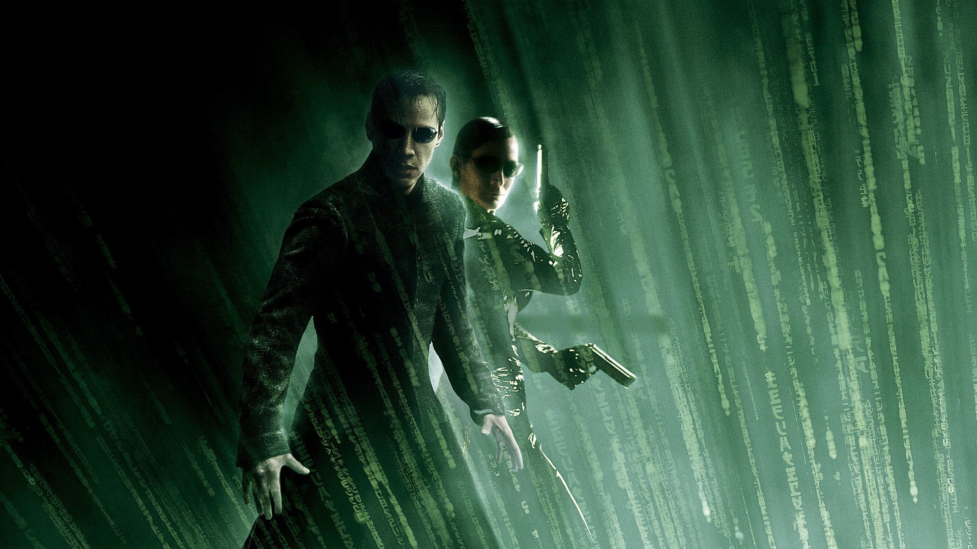 Neo and Trinity from The Matrix HD Wallpaper