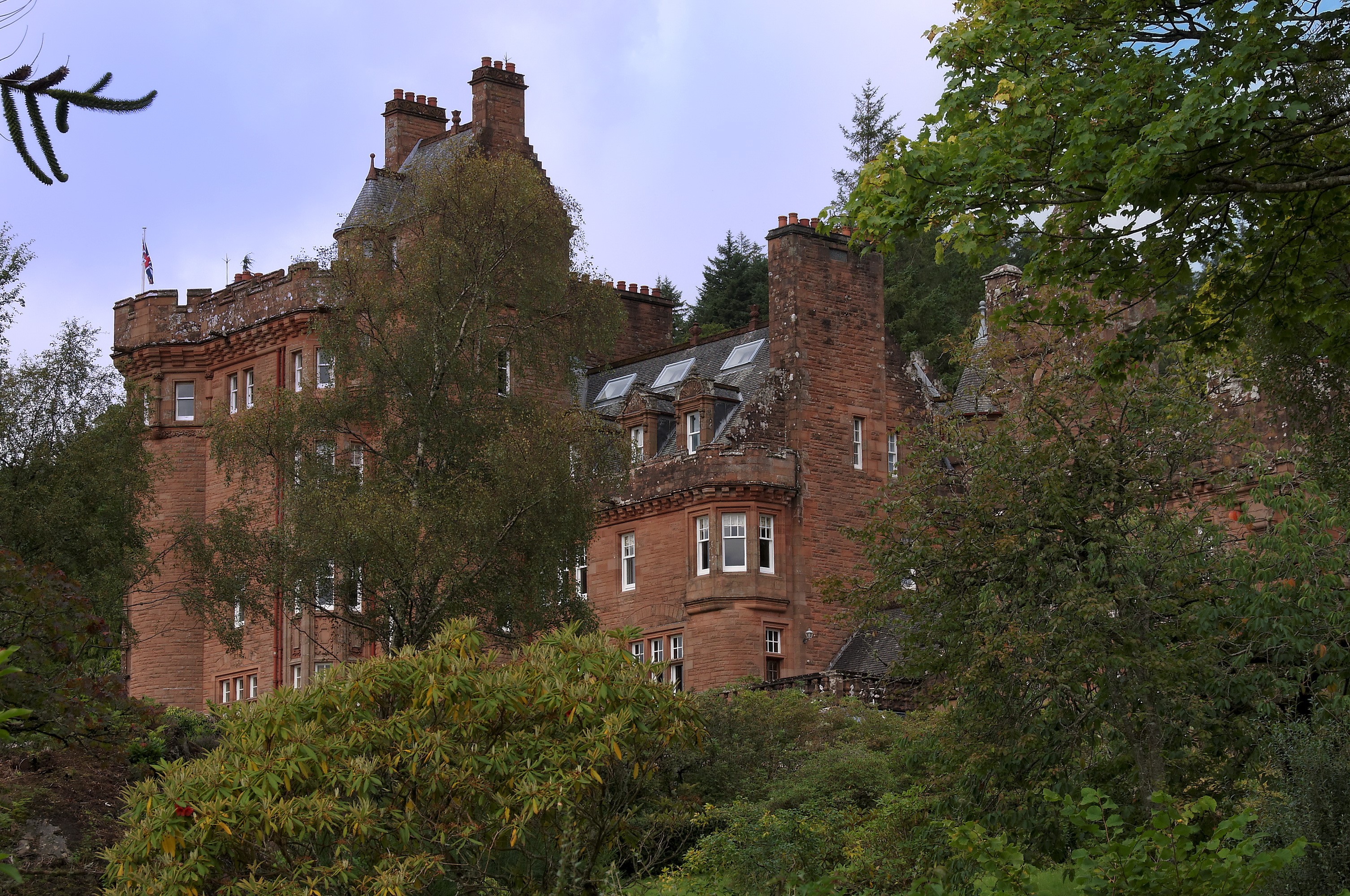 Glenborrodale Castle, Scotland HD Wallpaper