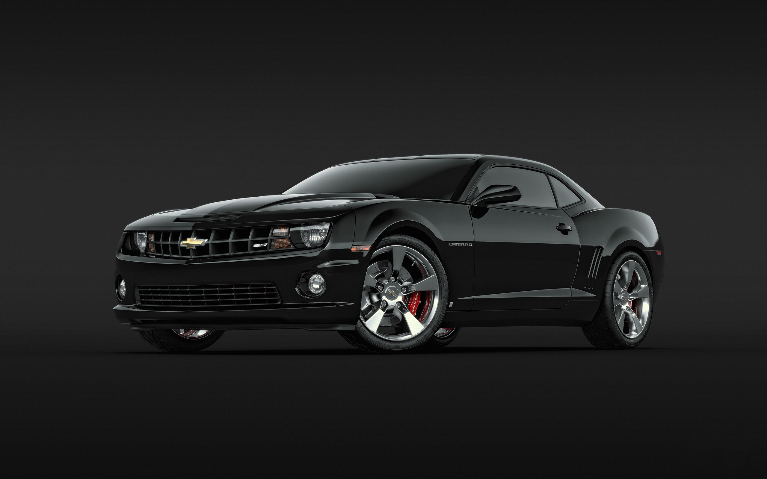 Black Chevrolet Camaro ZL1 HD Wallpaper