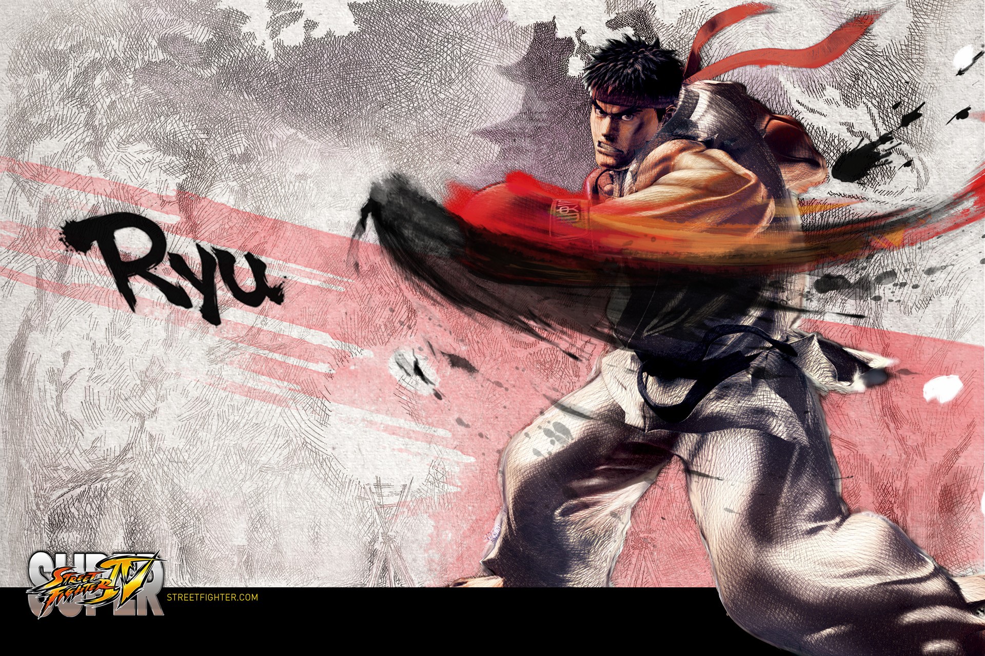 Ryu from Super Street Fighter IV HD Wallpaper