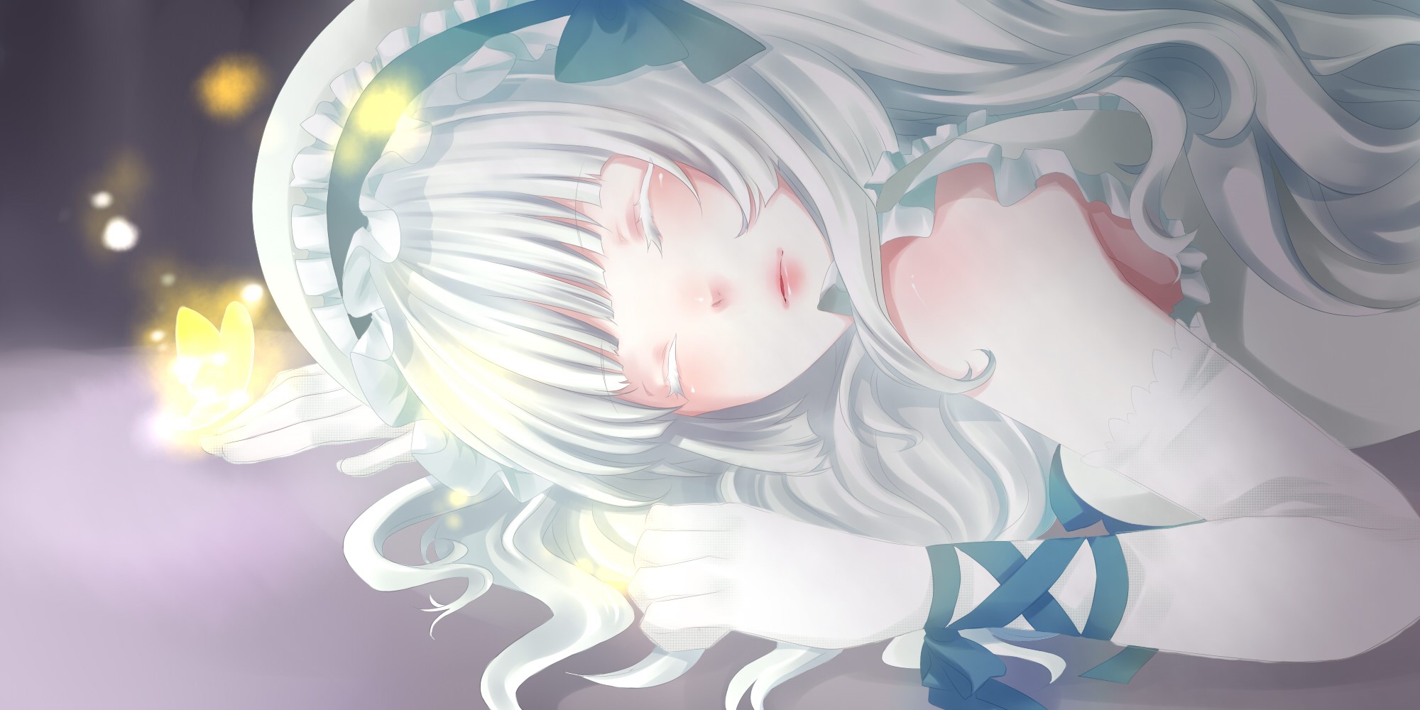 Battler Ushiromiya and Beatrice from Umineko no Naku Koro ni HD Wallpaper
