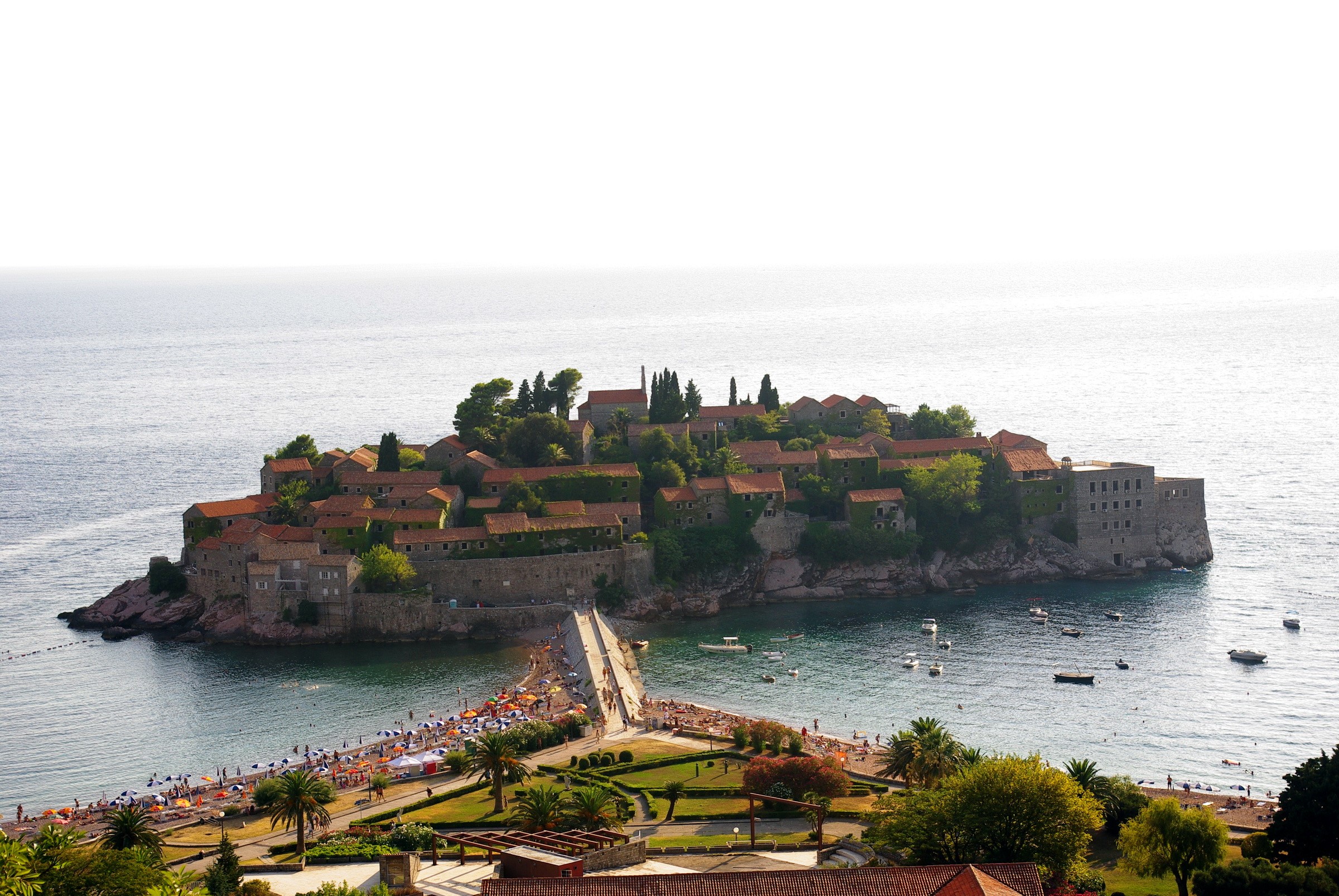 Sveti Stefan Island Resort, Montenegro HD Wallpaper