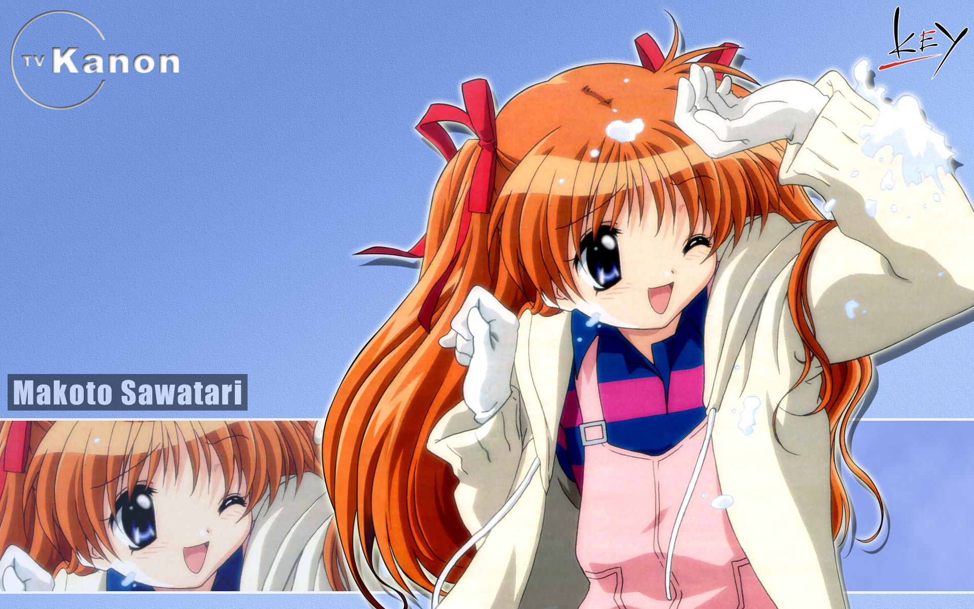 Makoto Sawatari from TV Kanon HD Wallpaper