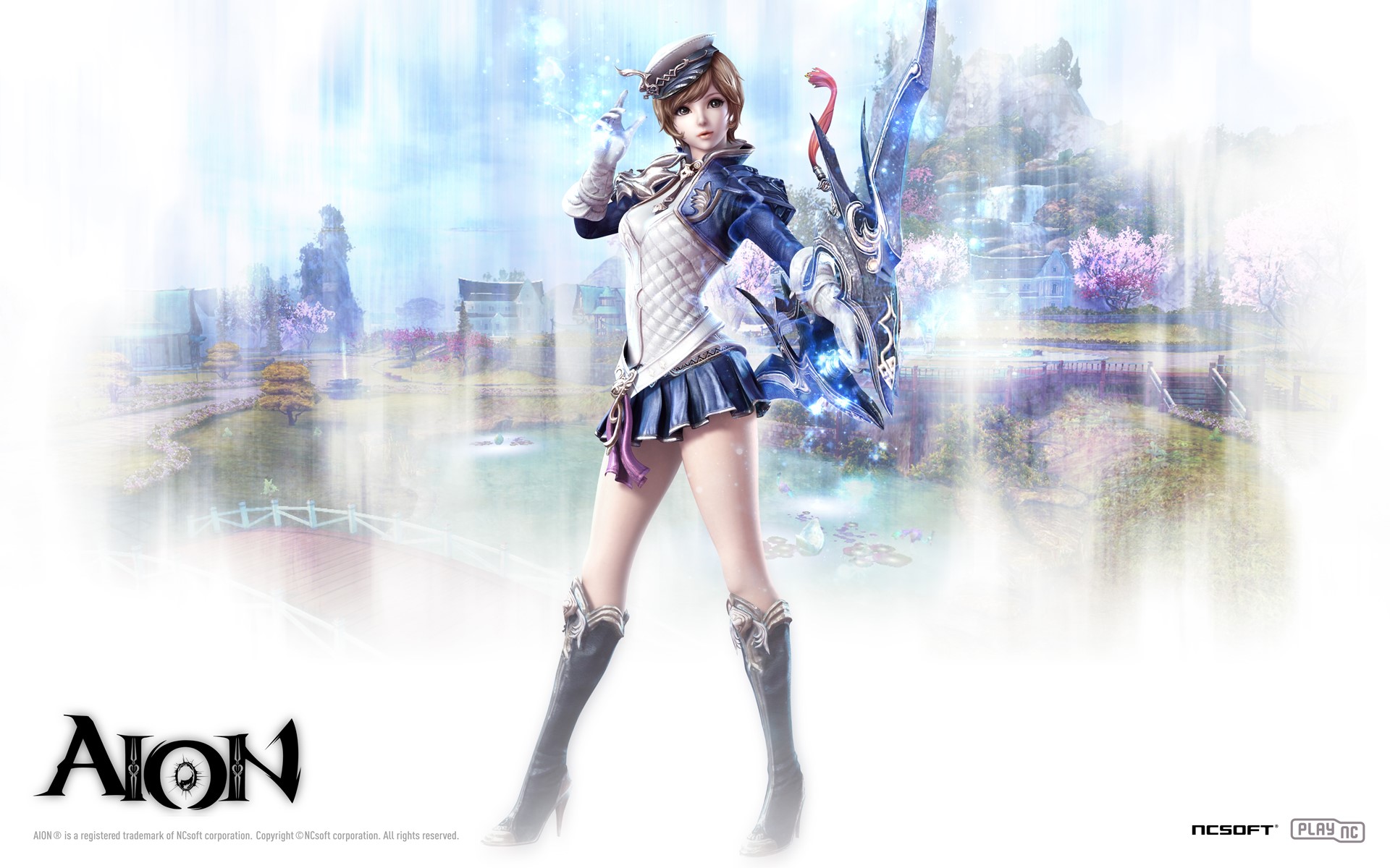 Aion: Tower of Eternity Archer HD Wallpaper