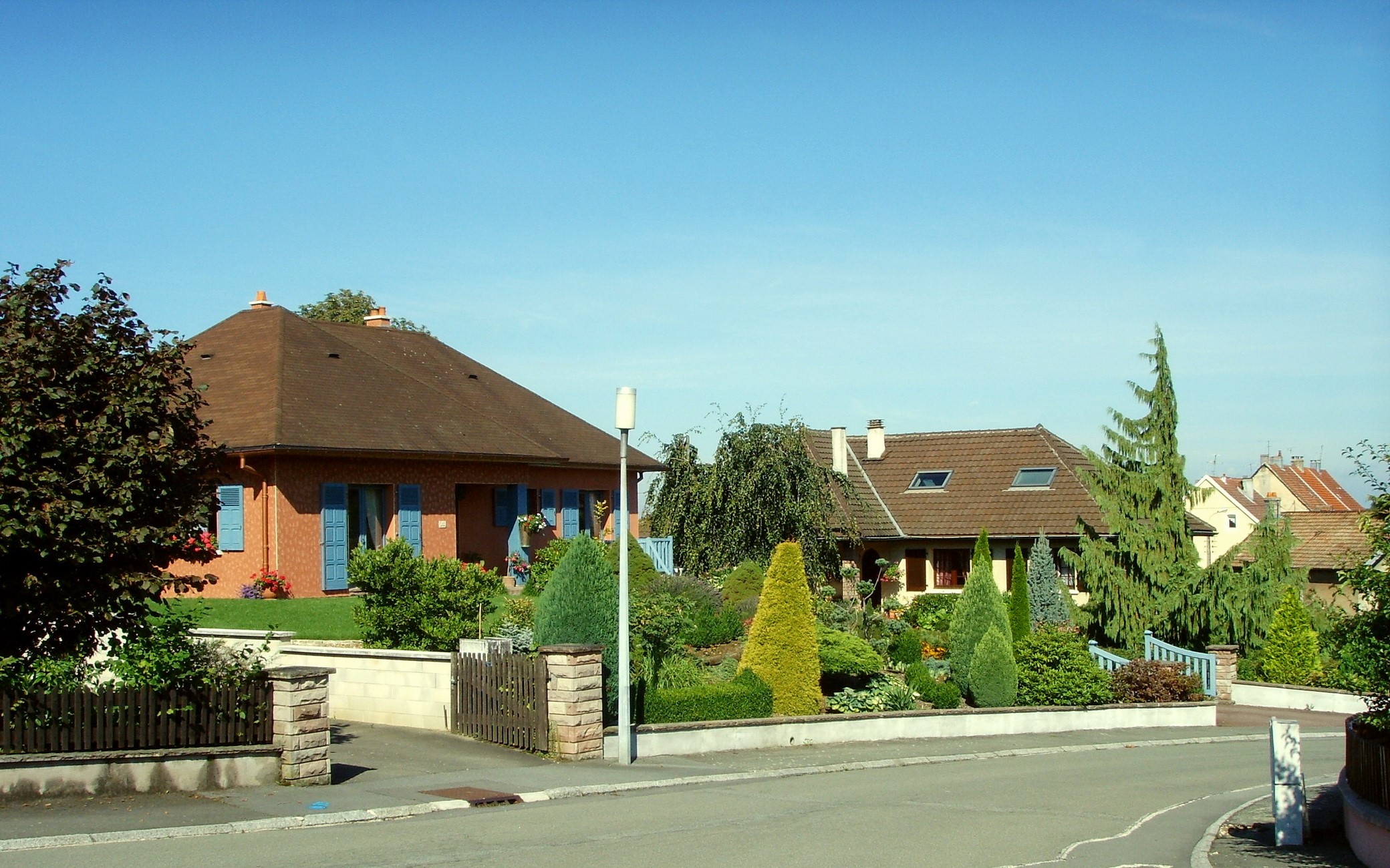 Houses in France HD Wallpaper