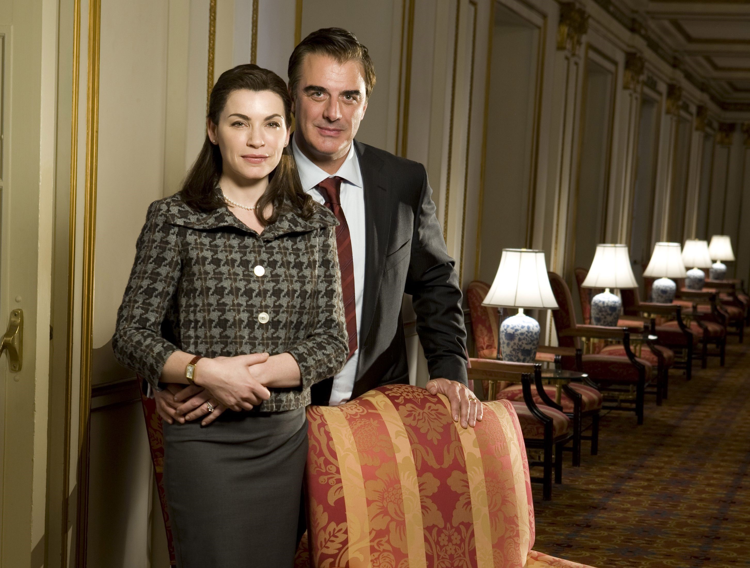 Alicia Florrick and Peter Florrick from The Good Wife HD Wallpaper