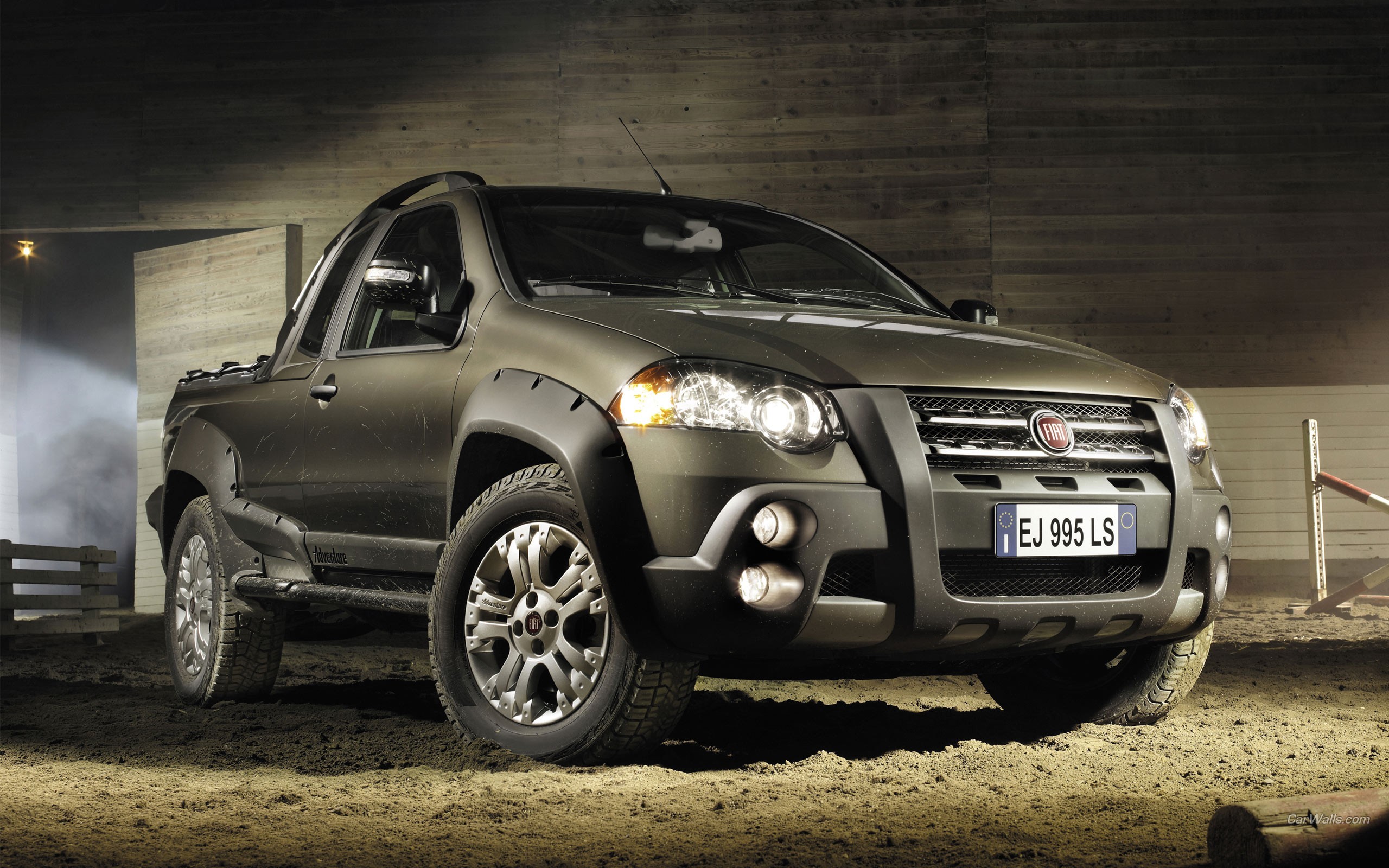 Fiat Strada pickup truck HD Wallpaper