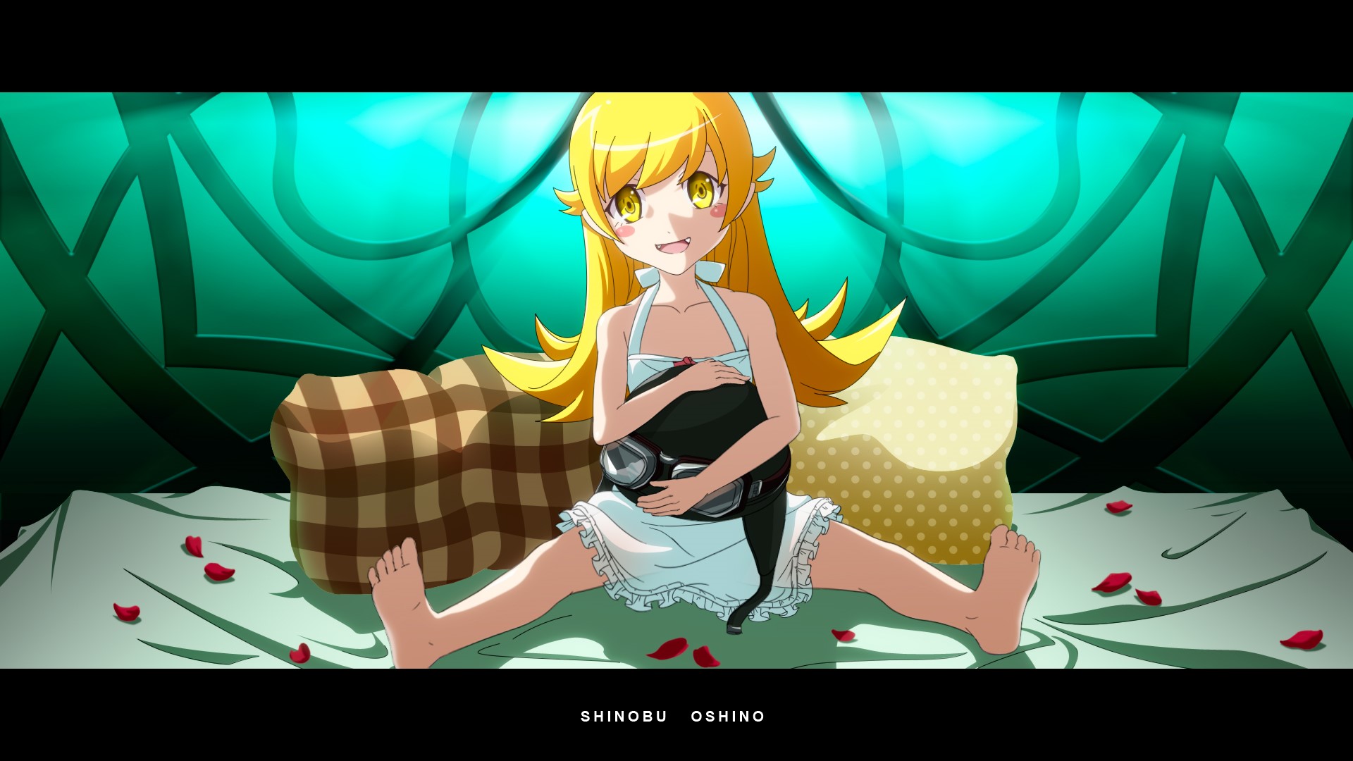 Shinobu Oshino from Bakemonogatari HD Wallpaper