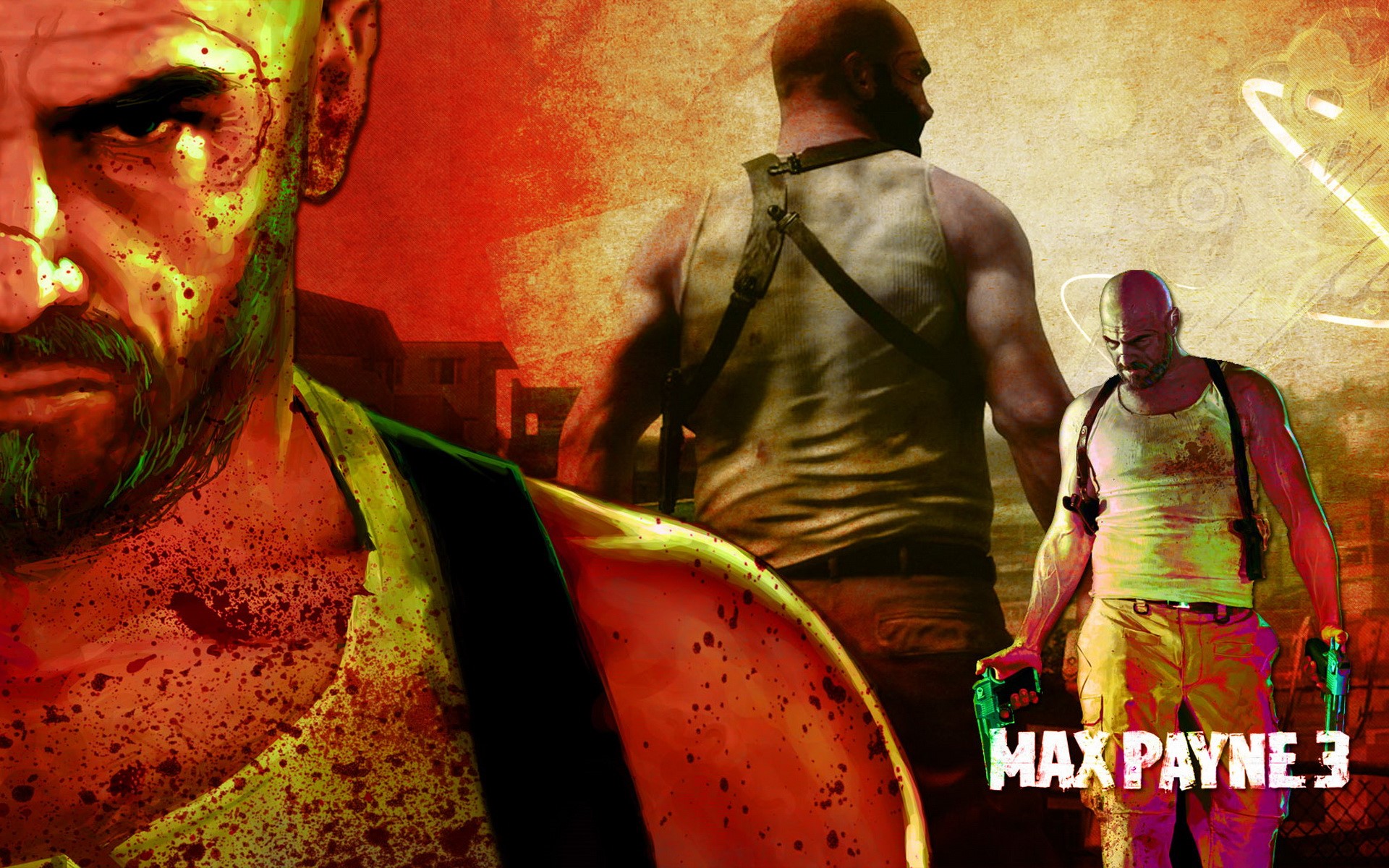 Max Payne from Max Payne 3 HD Wallpaper