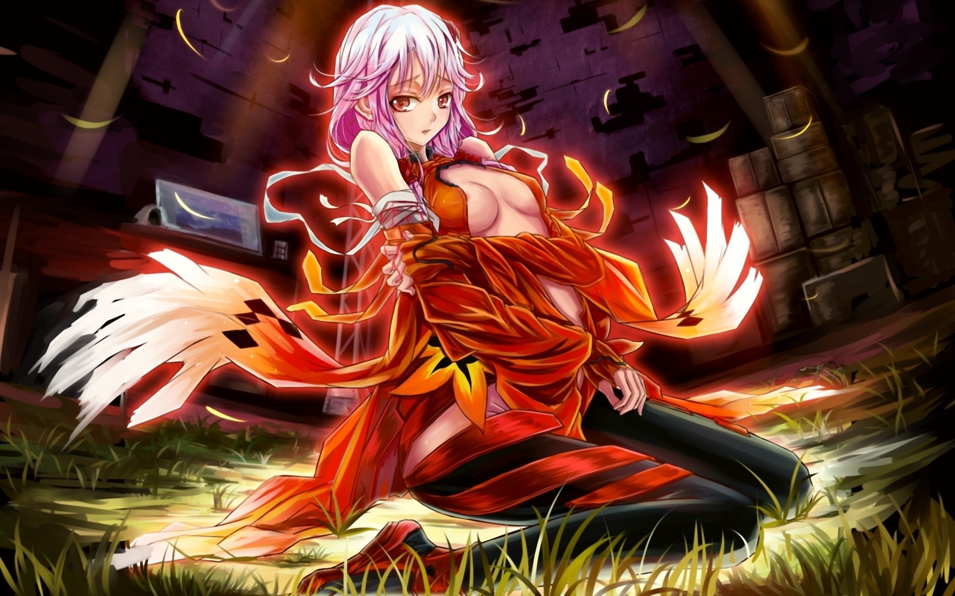 Inori Yuzuriha from Guilty Crown HD Wallpaper
