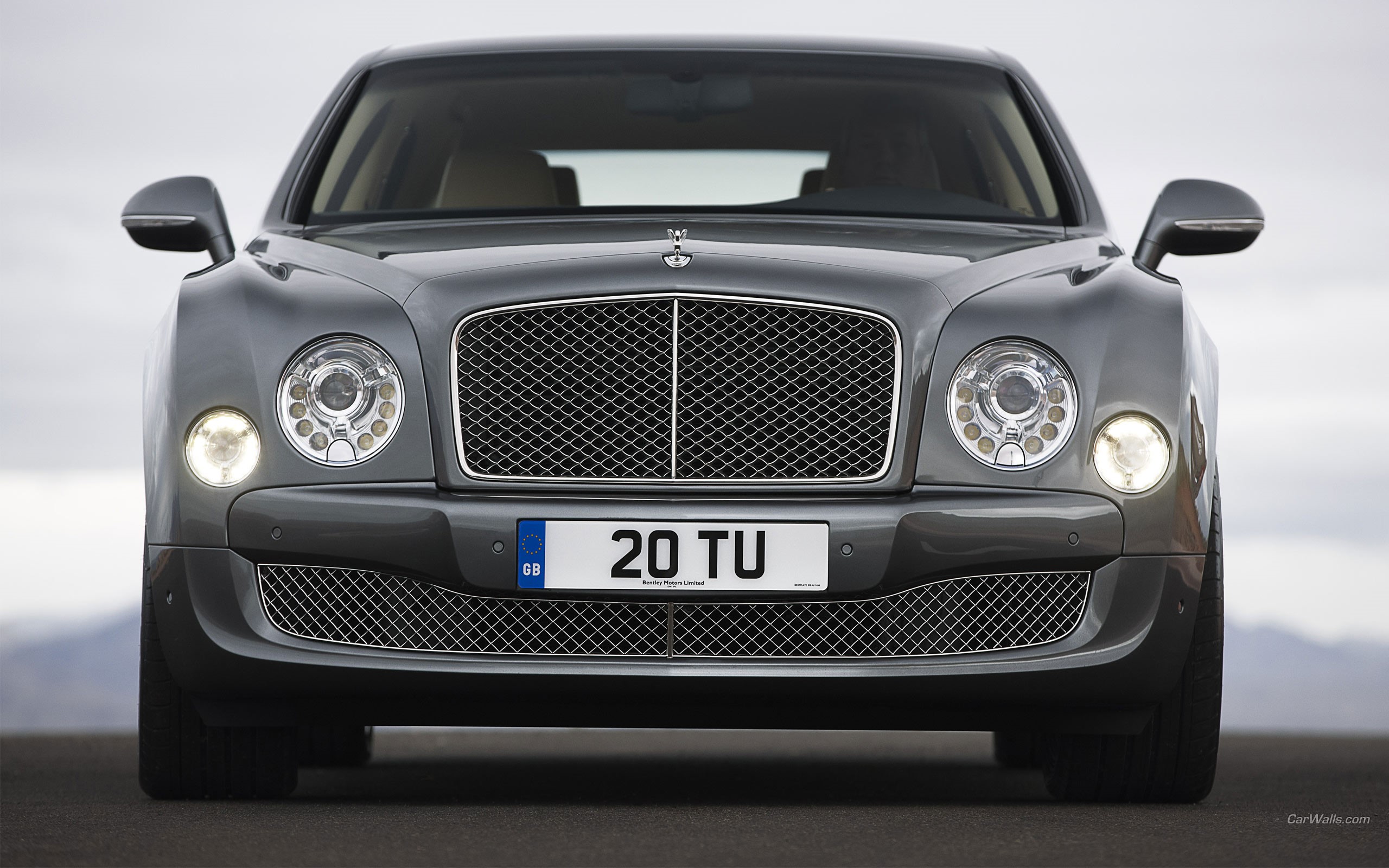 Bentley Mulsanne front view HD Wallpaper