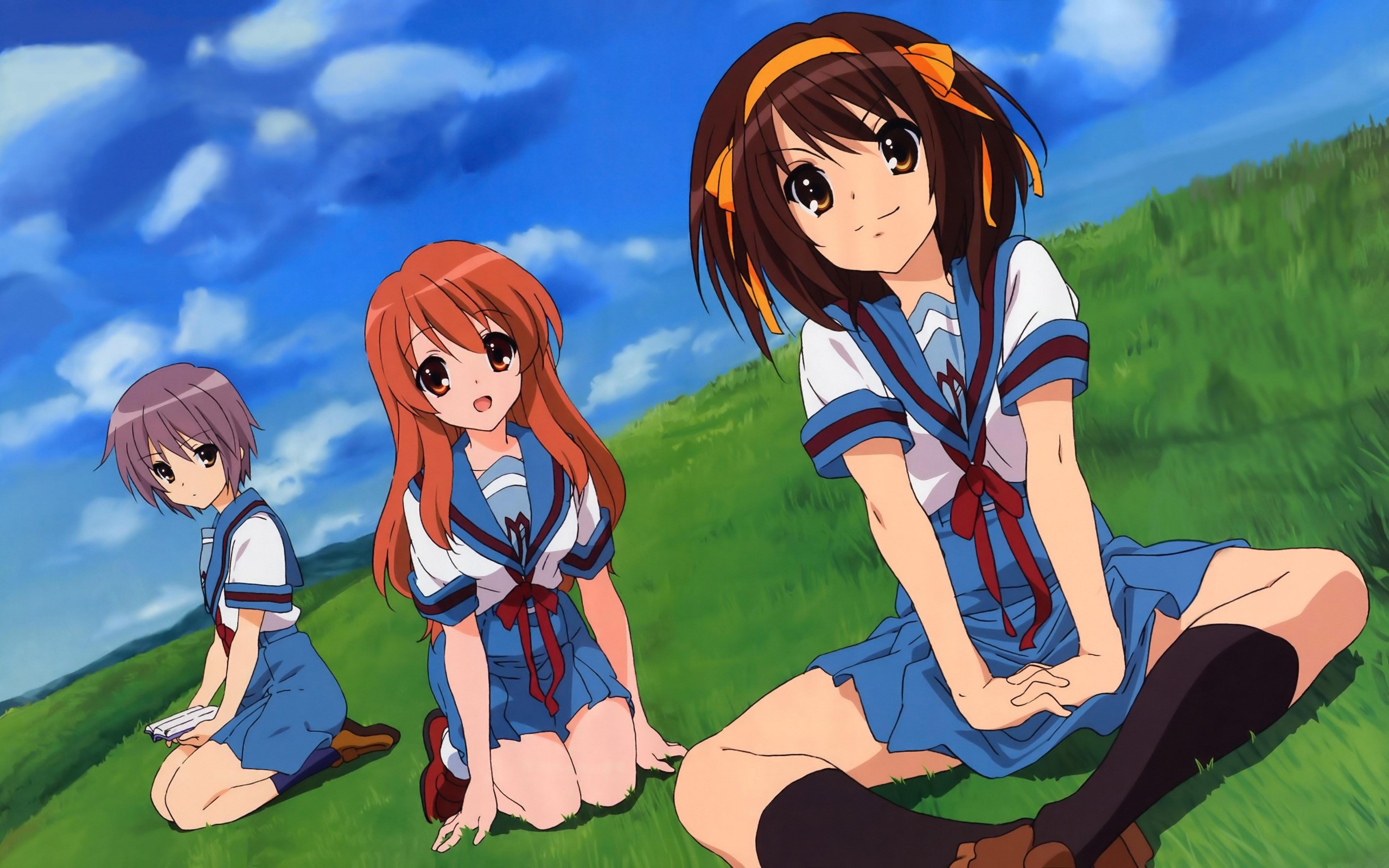 The Melancholy of Haruhi Suzumiya HD Wallpaper