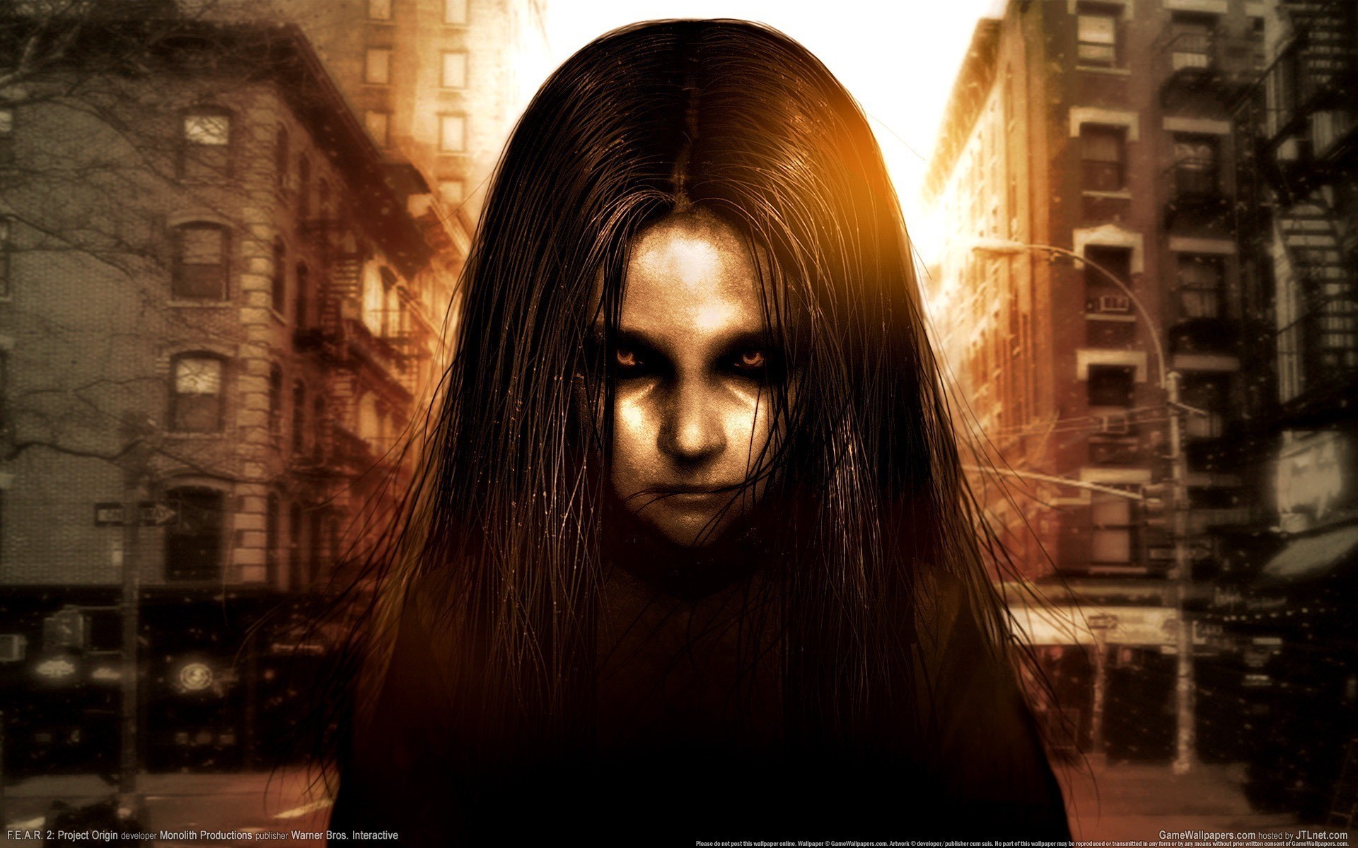 Alma Wade from F.E.A.R. 2 HD Wallpaper