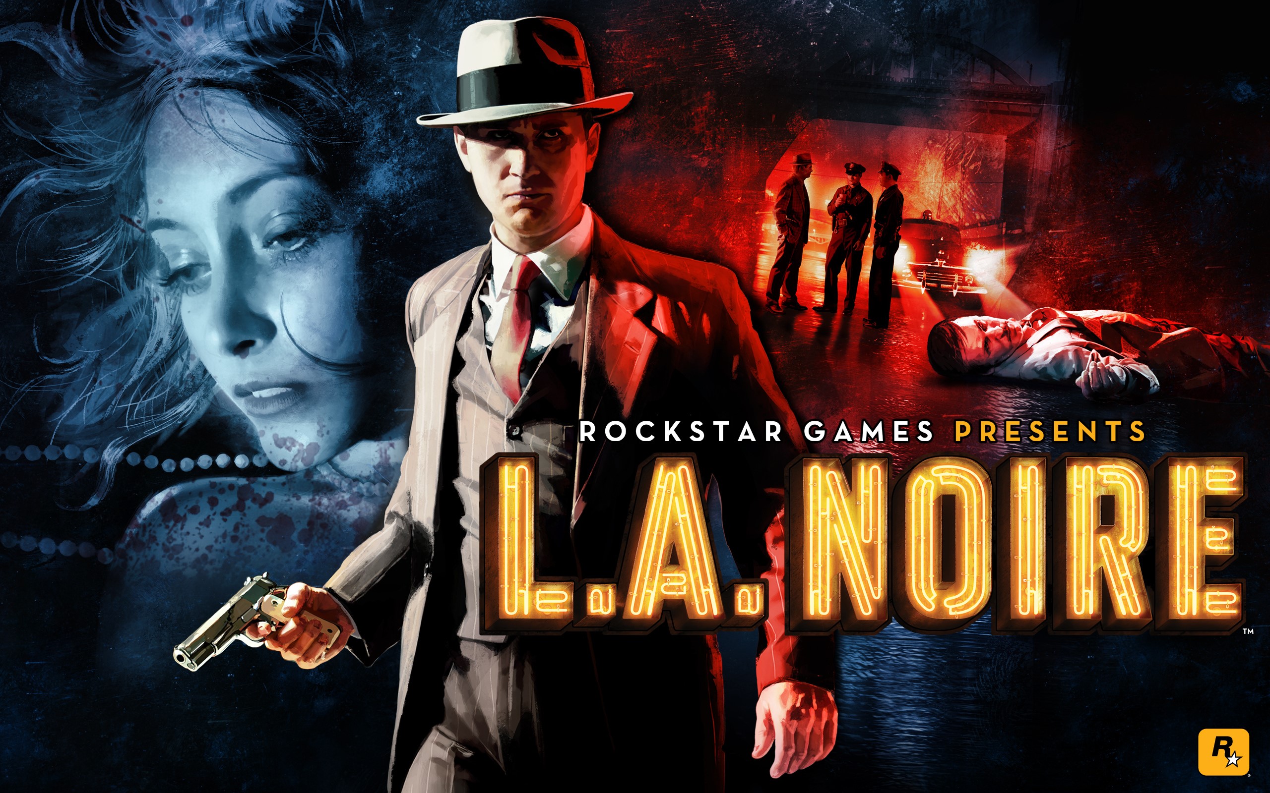 L.A. Noire Rockstar Games Presents HD Wallpaper