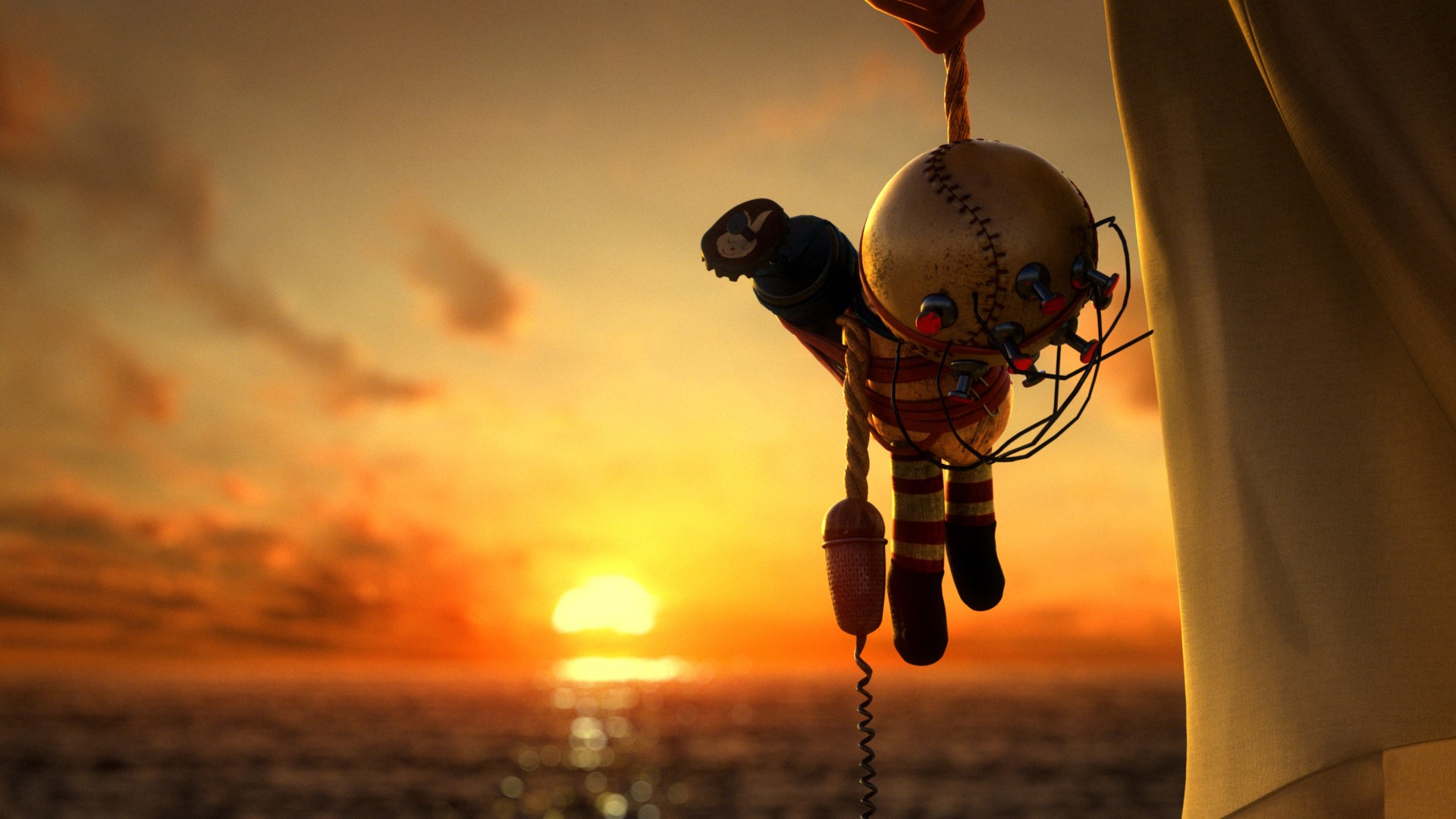 Subject Delta from BioShock hanging at sunset HD Wallpaper