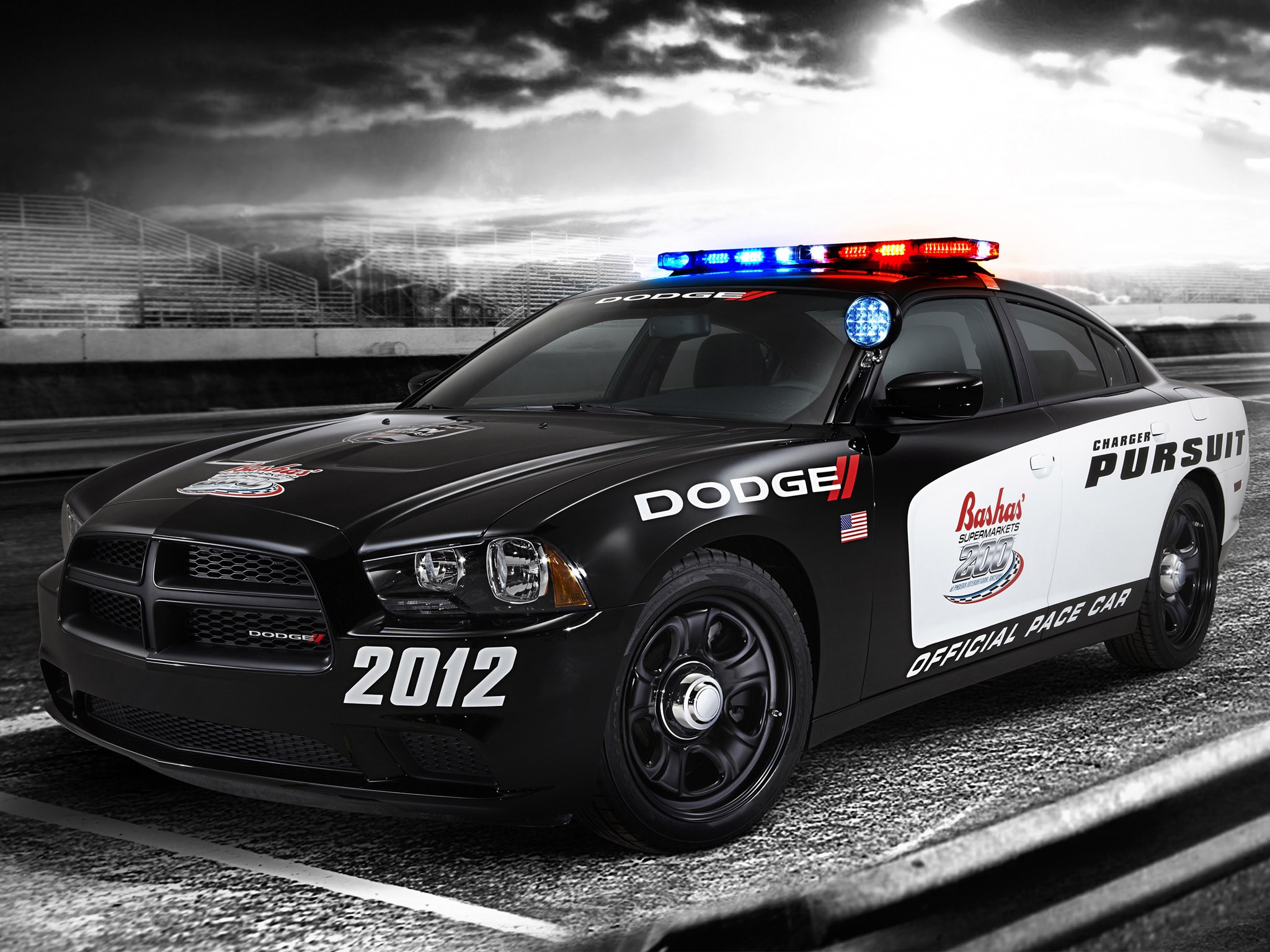 2012 Dodge Charger Pursuit Police Car HD Wallpaper