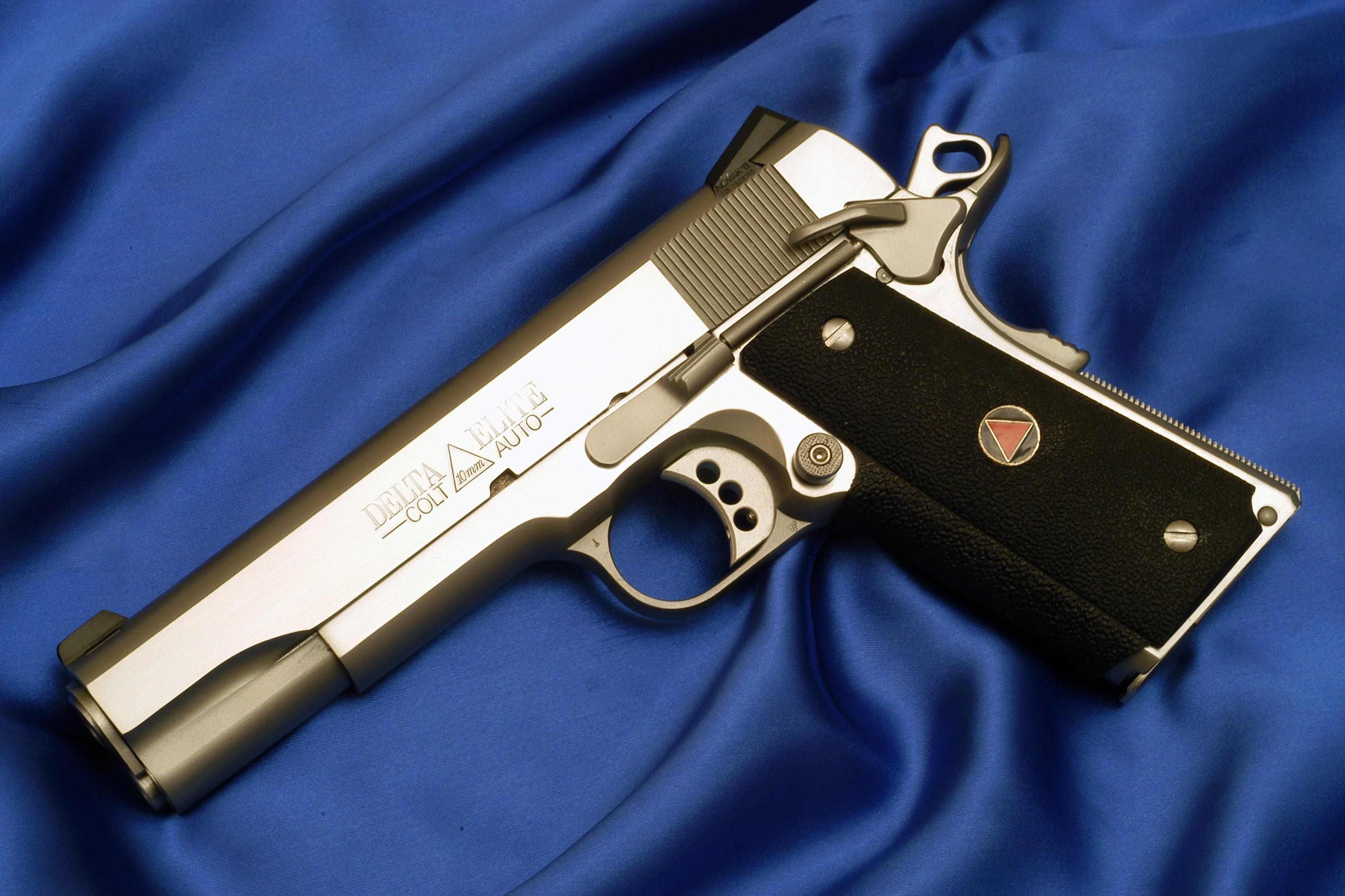 Colt Delta Elite 10mm Auto Pistol HD Wallpaper