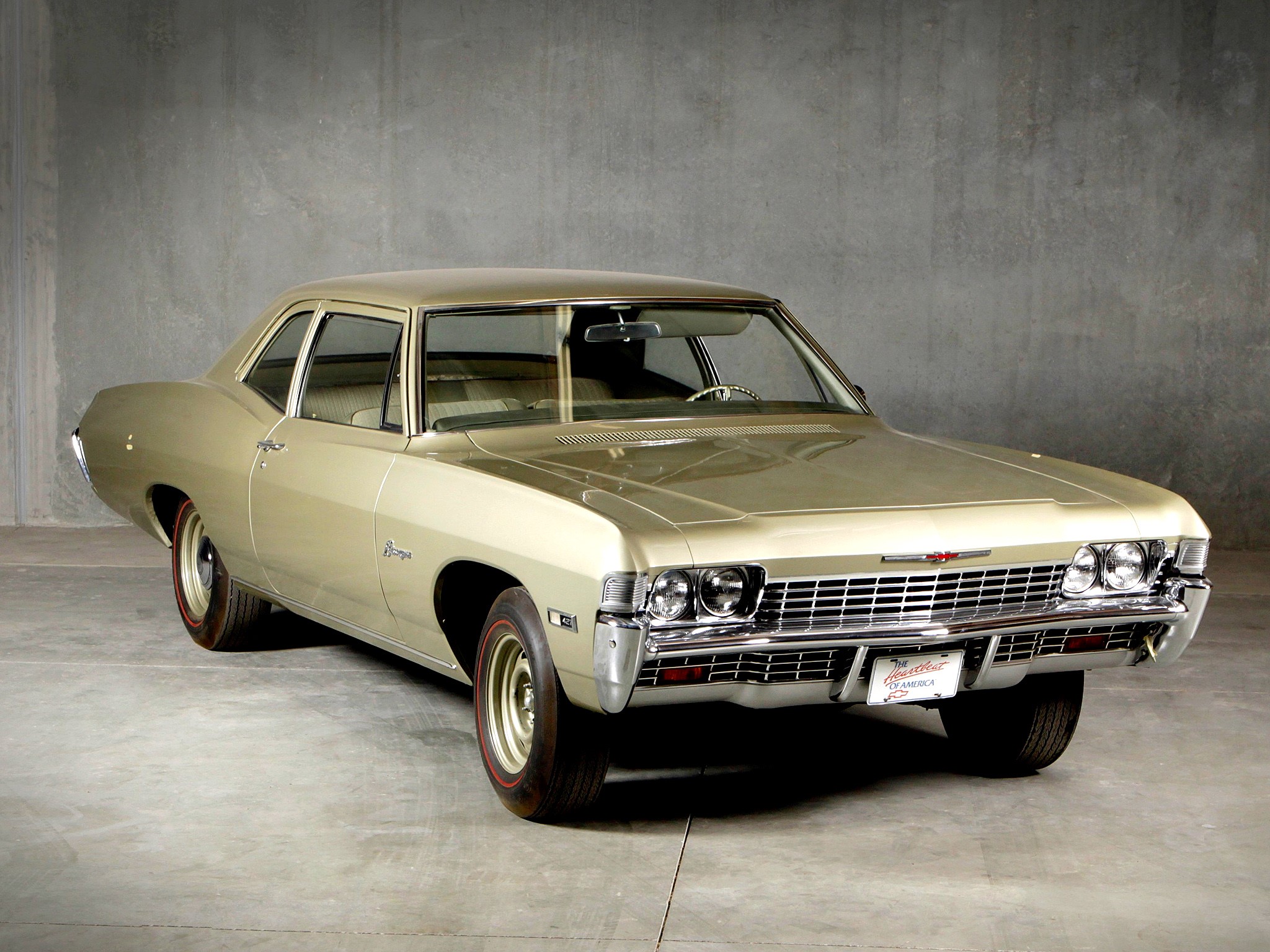 1968 Chevrolet Biscayne Coupe HD Wallpaper