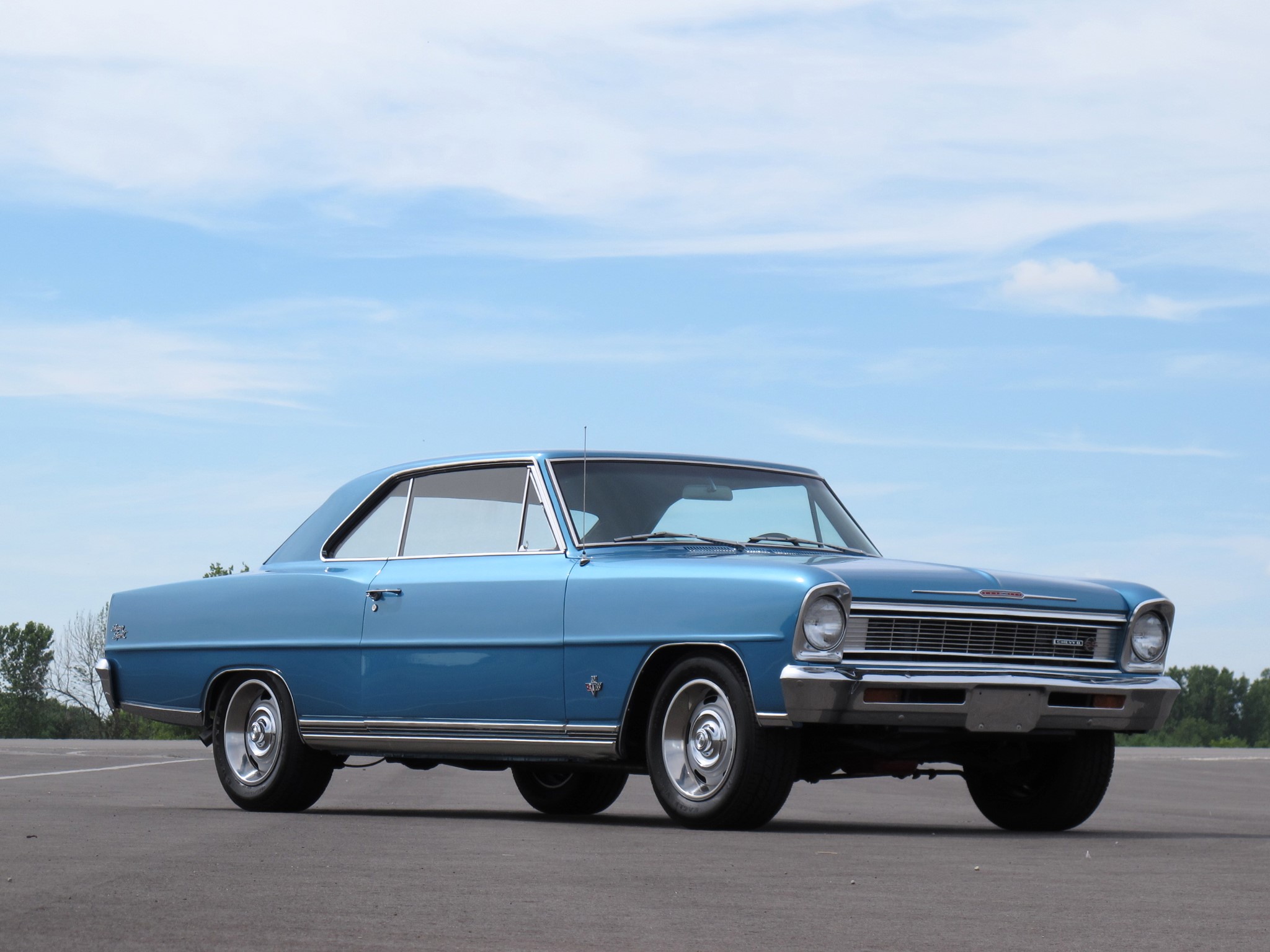 1966 Chevrolet Chevy II Nova SS HD Wallpaper