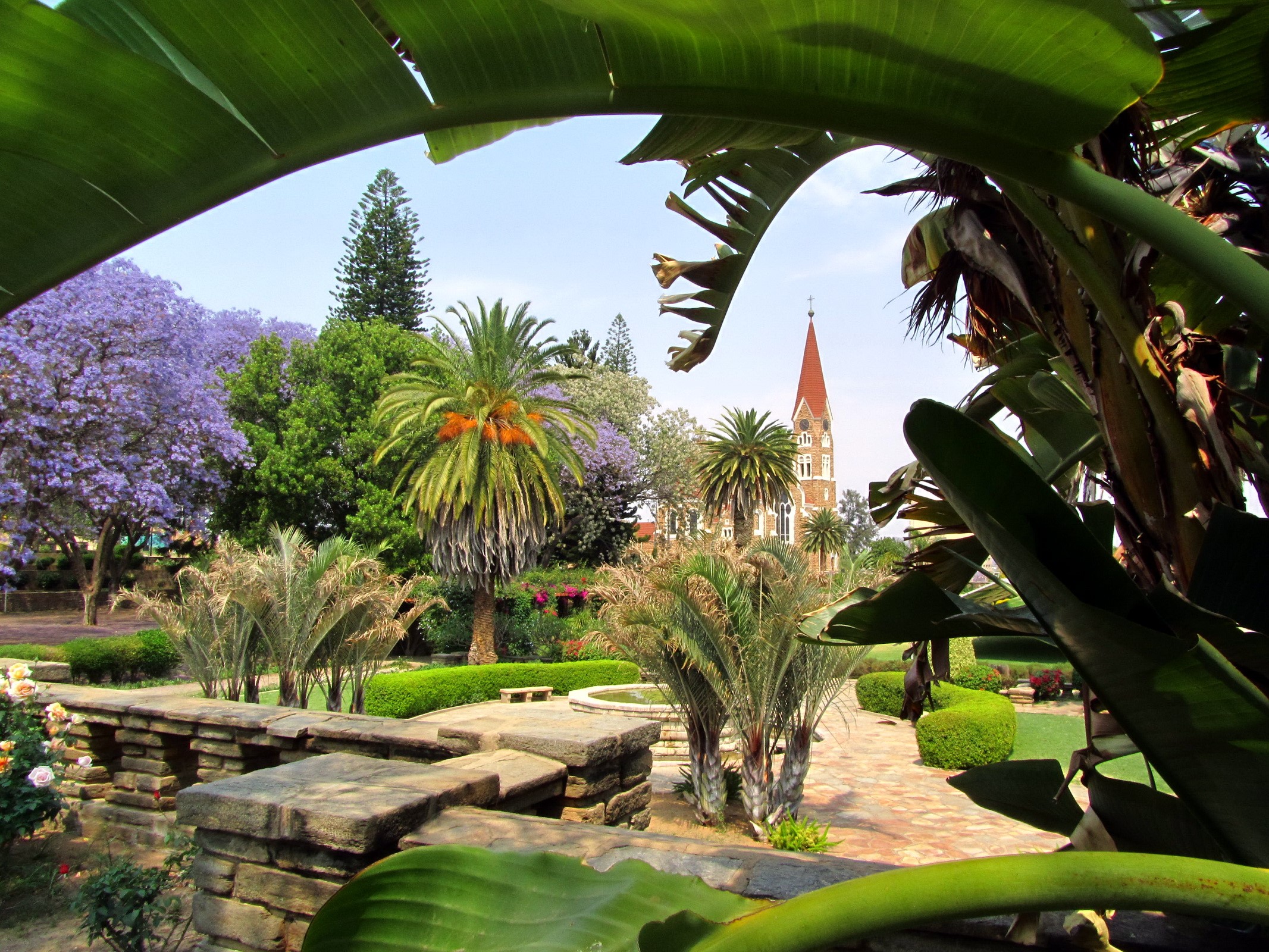Christ Church in Windhoek, Namibia HD Wallpaper