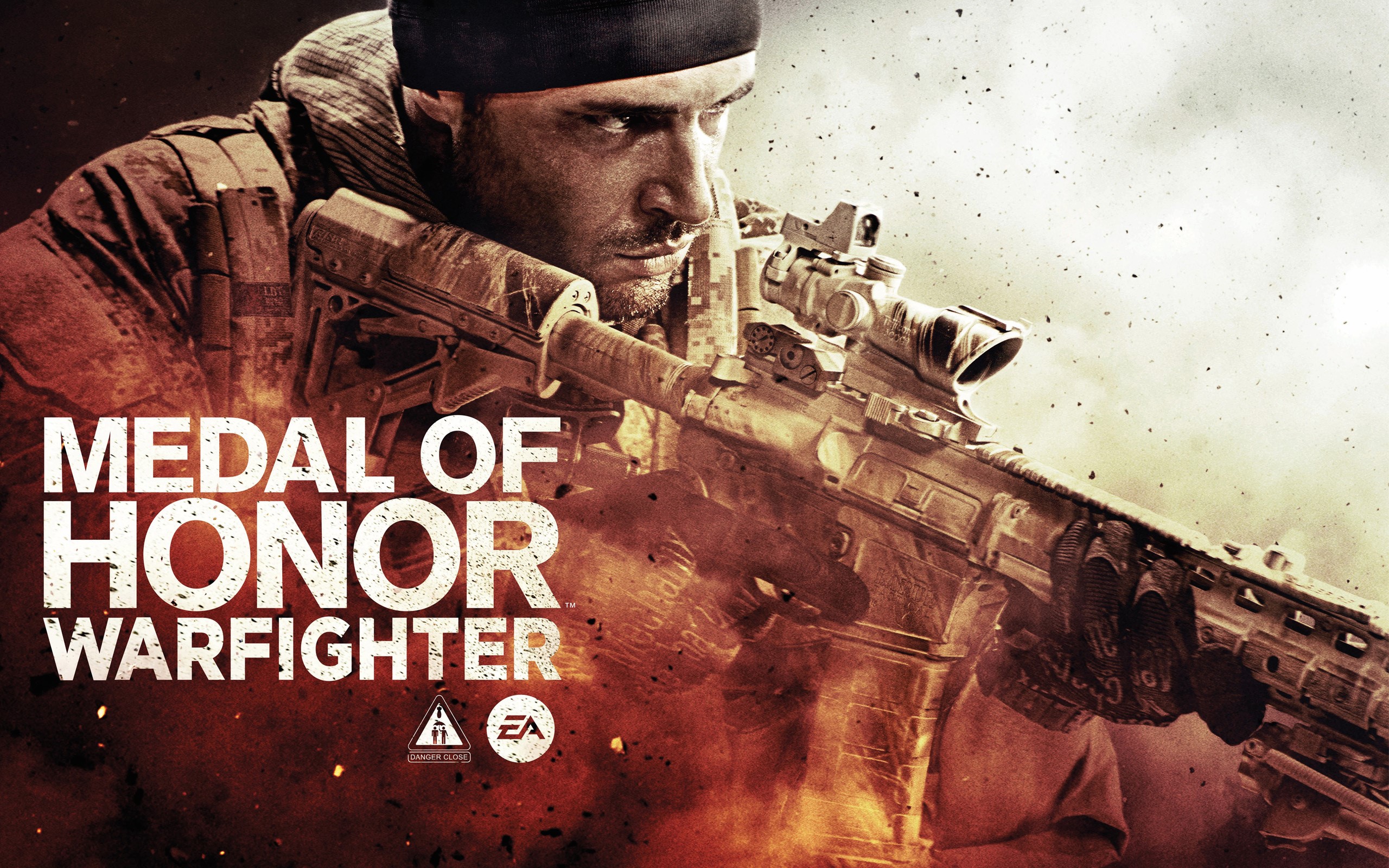 Medal of Honor Warfighter EA game cover HD Wallpaper