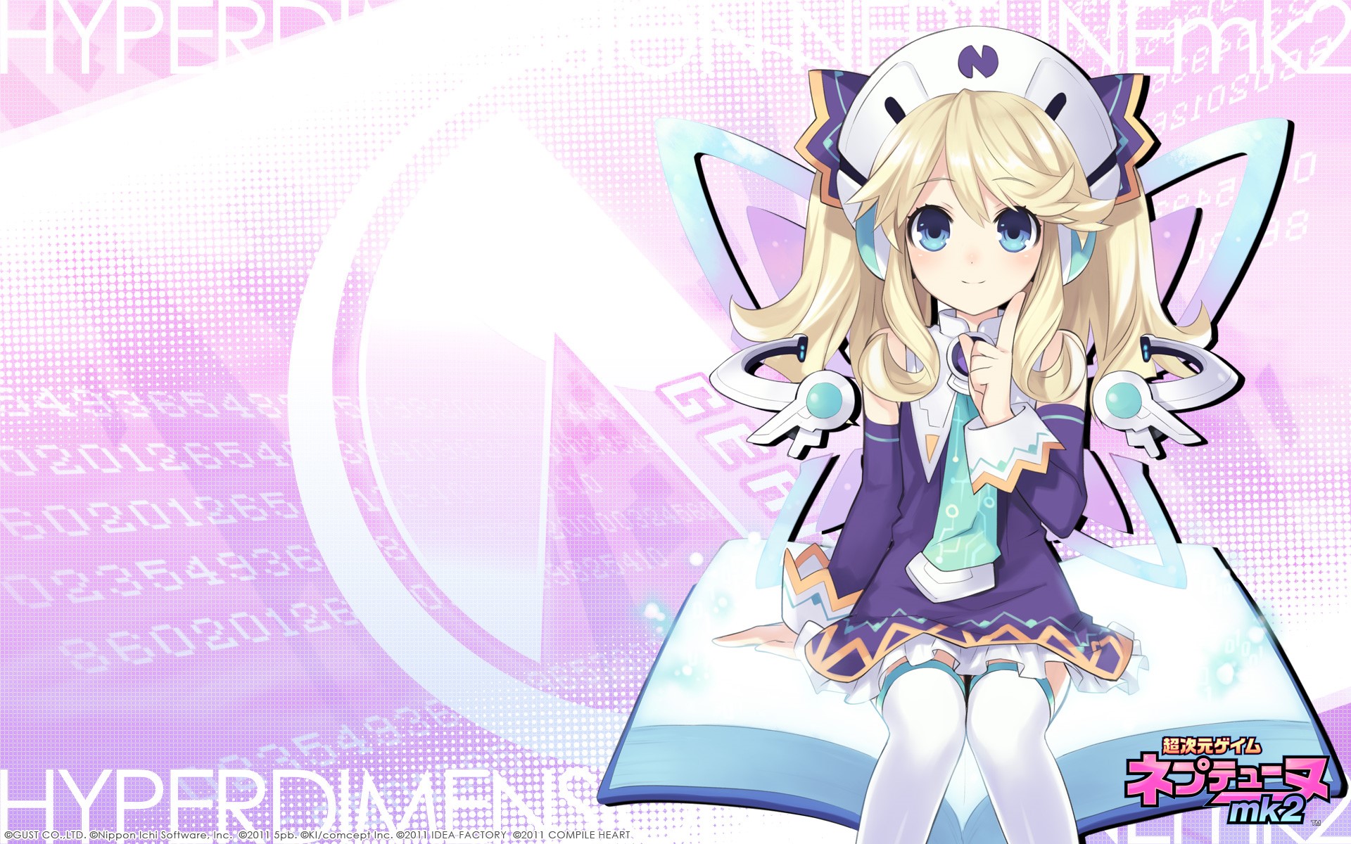Nepgear from Hyperdimension Neptunia mk2 HD Wallpaper