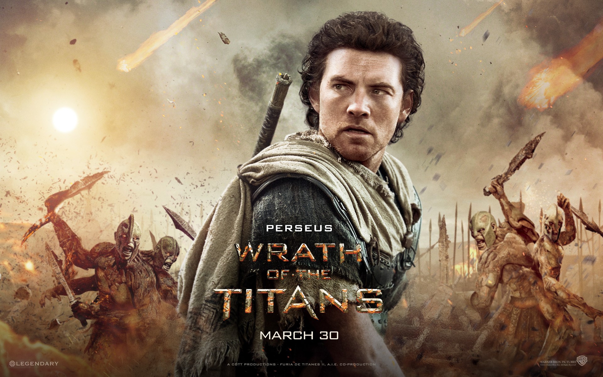 Perseus in Wrath of the Titans HD Wallpaper