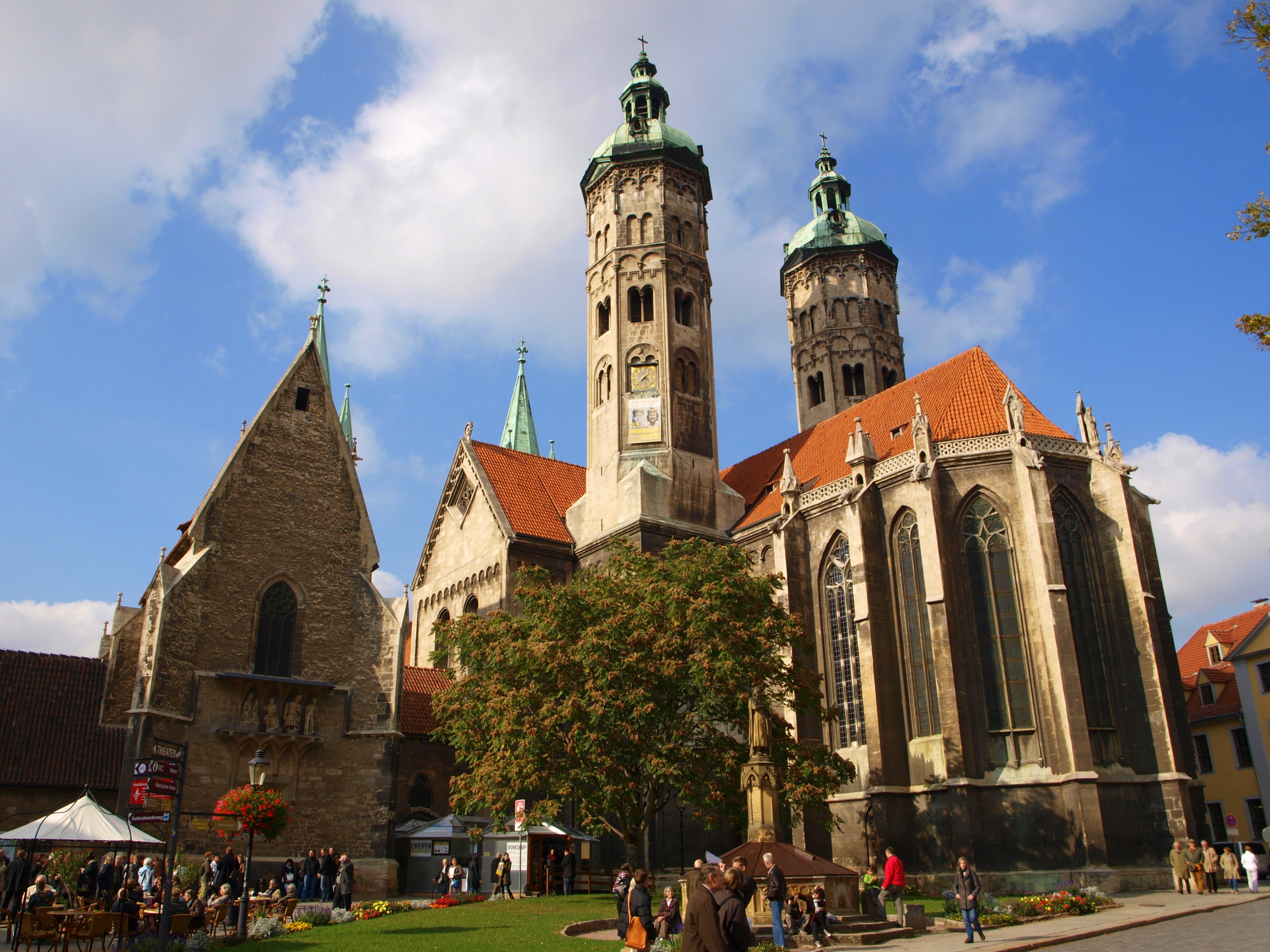 Naumburg Cathedral HD Wallpaper