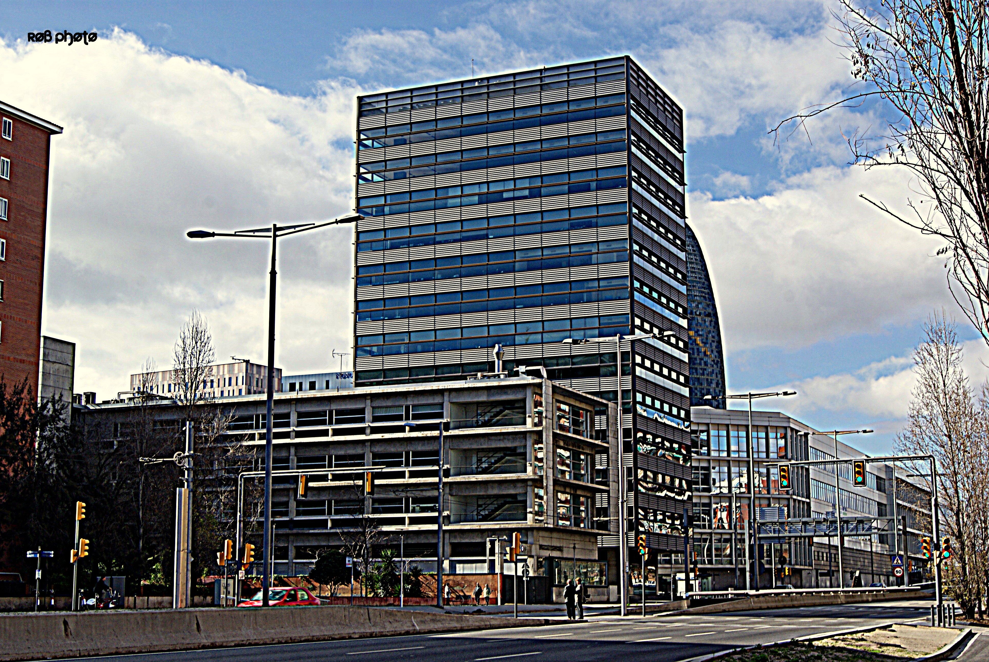 Modern Buildings in Spain HD Wallpaper