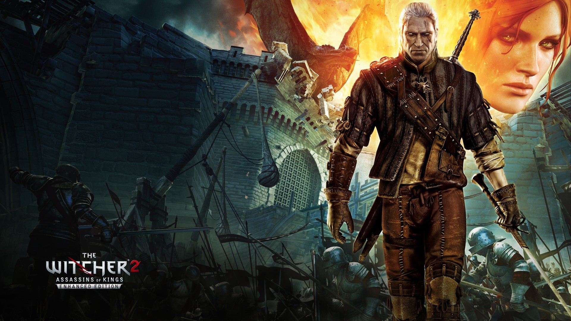Geralt of Rivia from The Witcher 2: Assassins of Kings HD Wallpaper