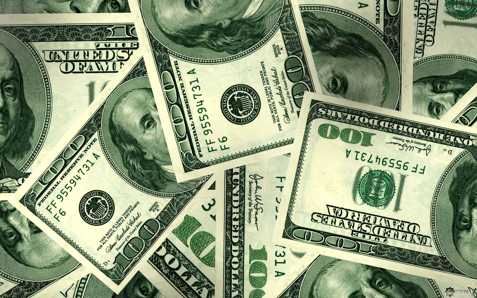 Pile of US One Hundred Dollar Bills HD Wallpaper