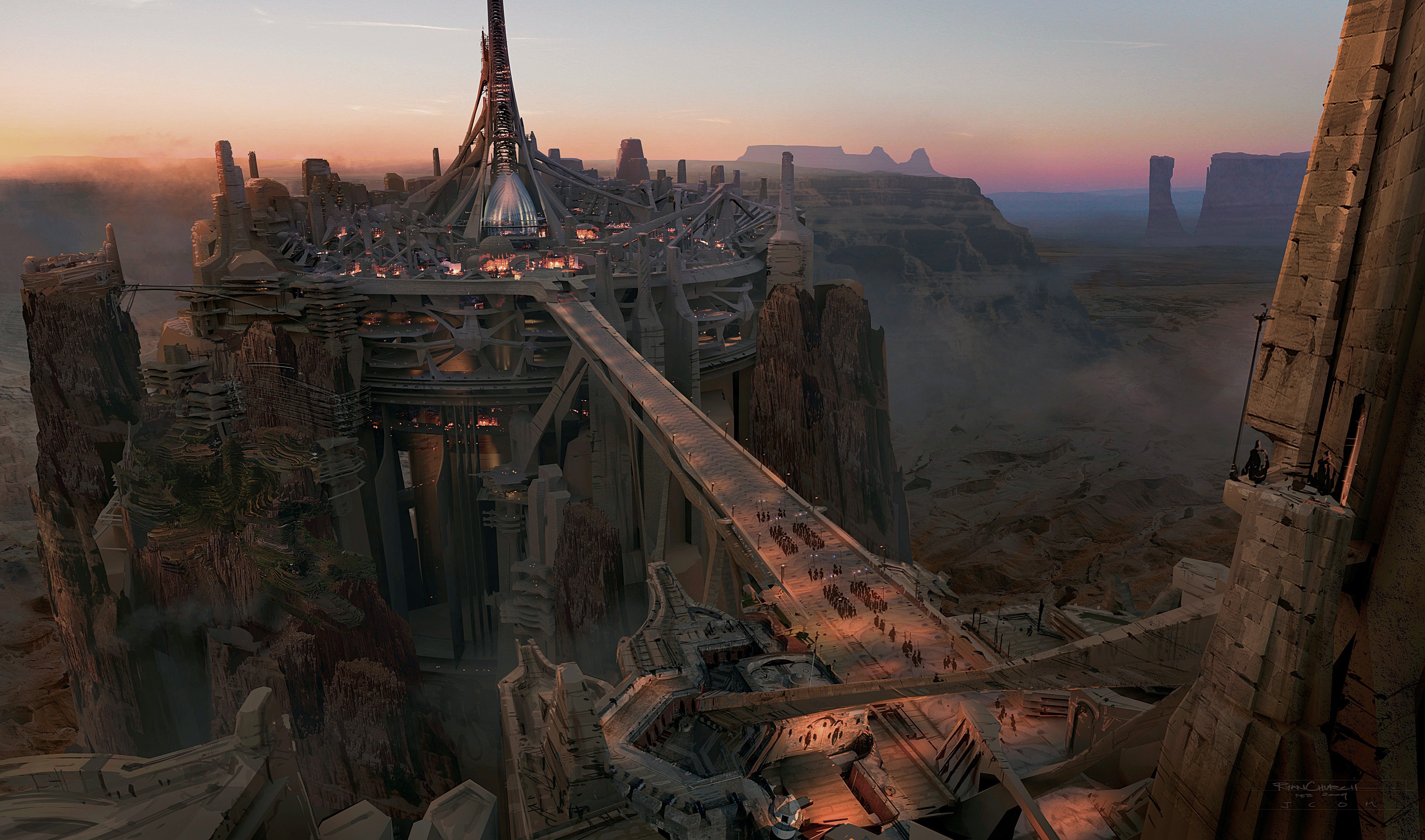 4K John Carter Cityscape HD Wallpaper