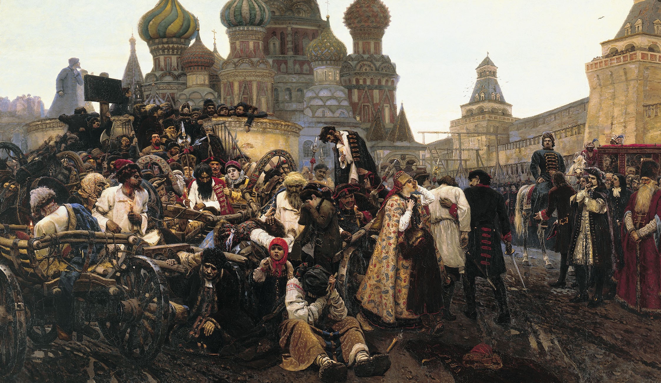 The Morning of the Streltsy Execution HD Wallpaper