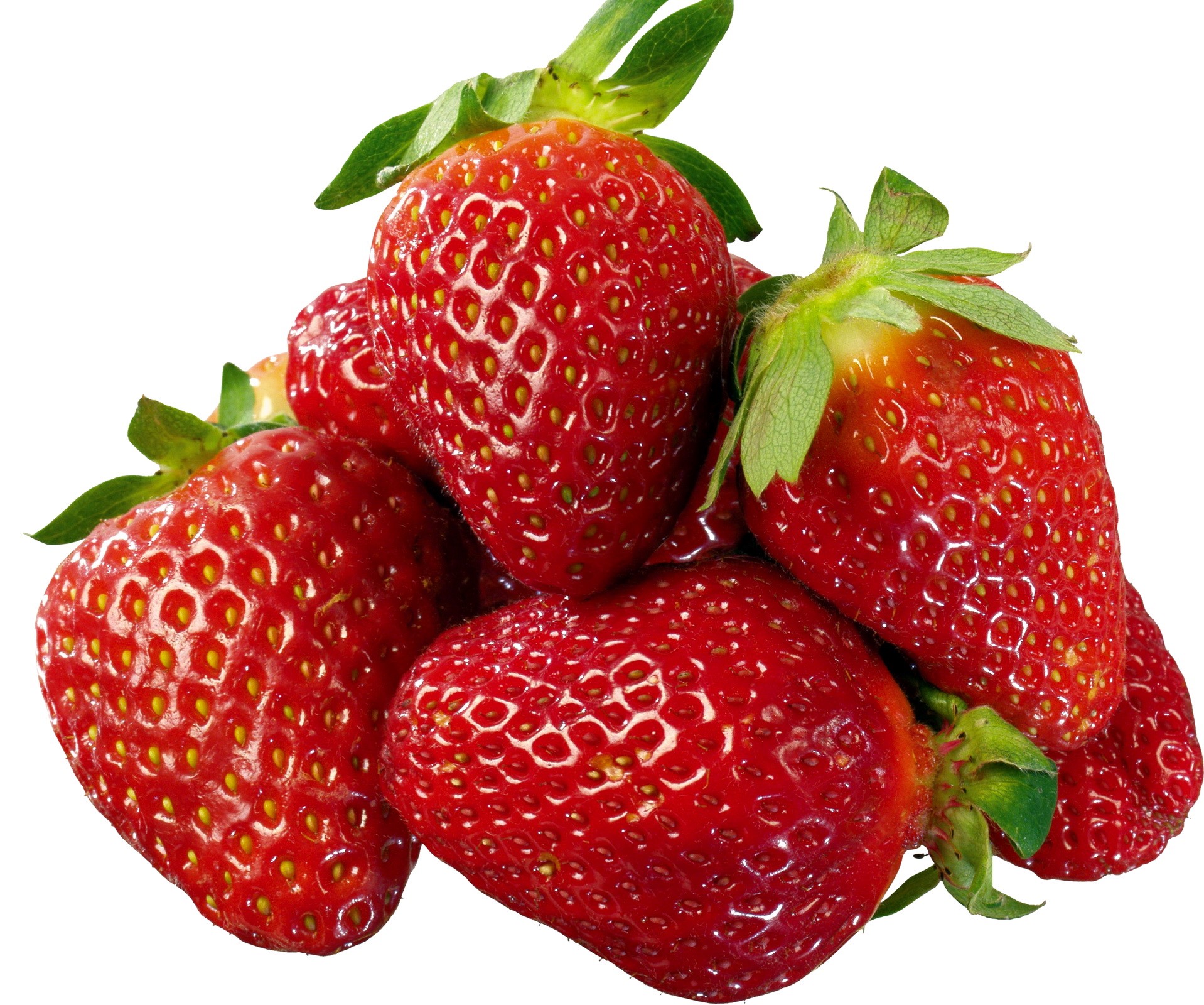 Pile of Fresh Strawberries HD Wallpaper